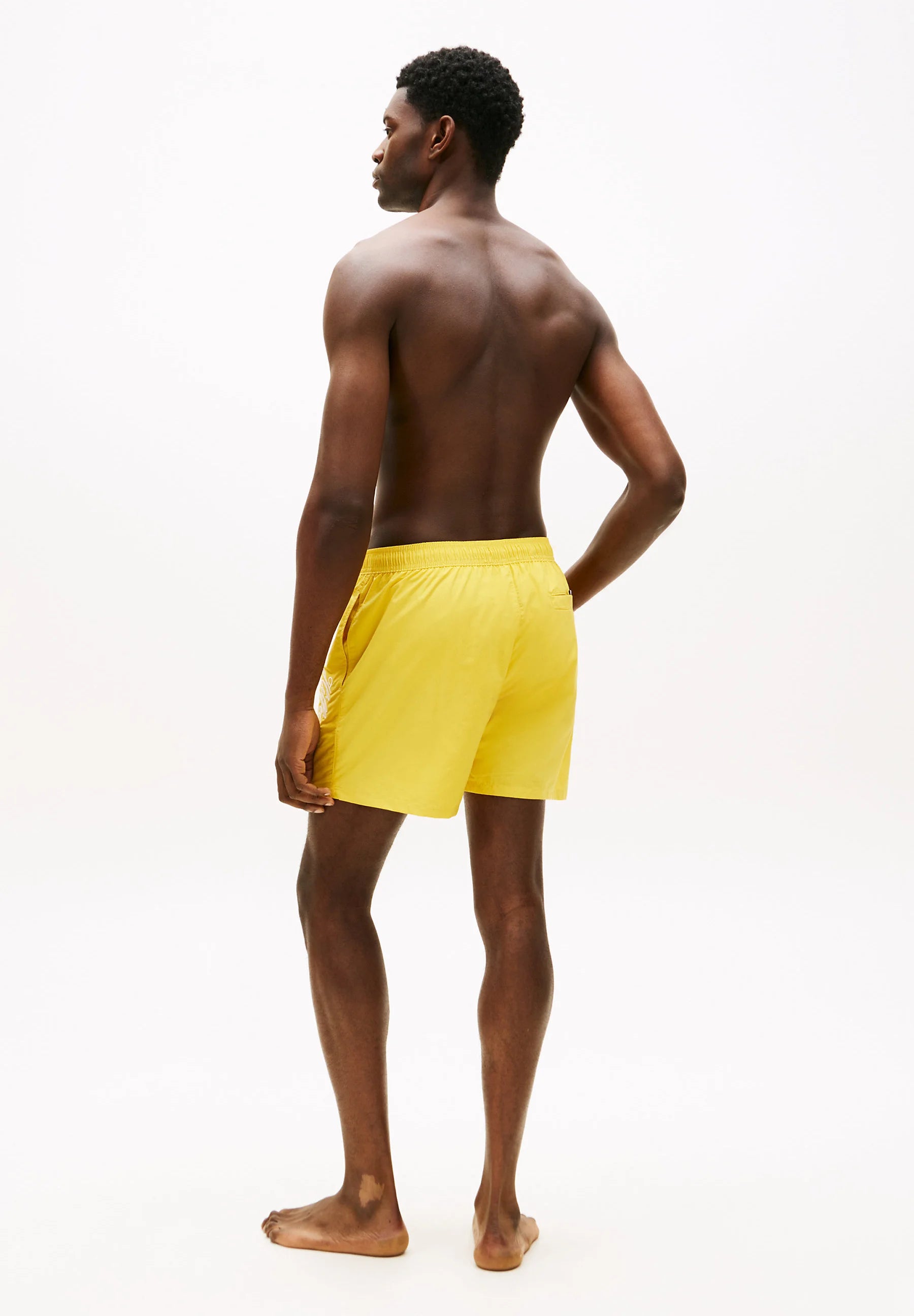 Tommy Hilfiger Script Logo Swim Shorts – Morningside Yellow