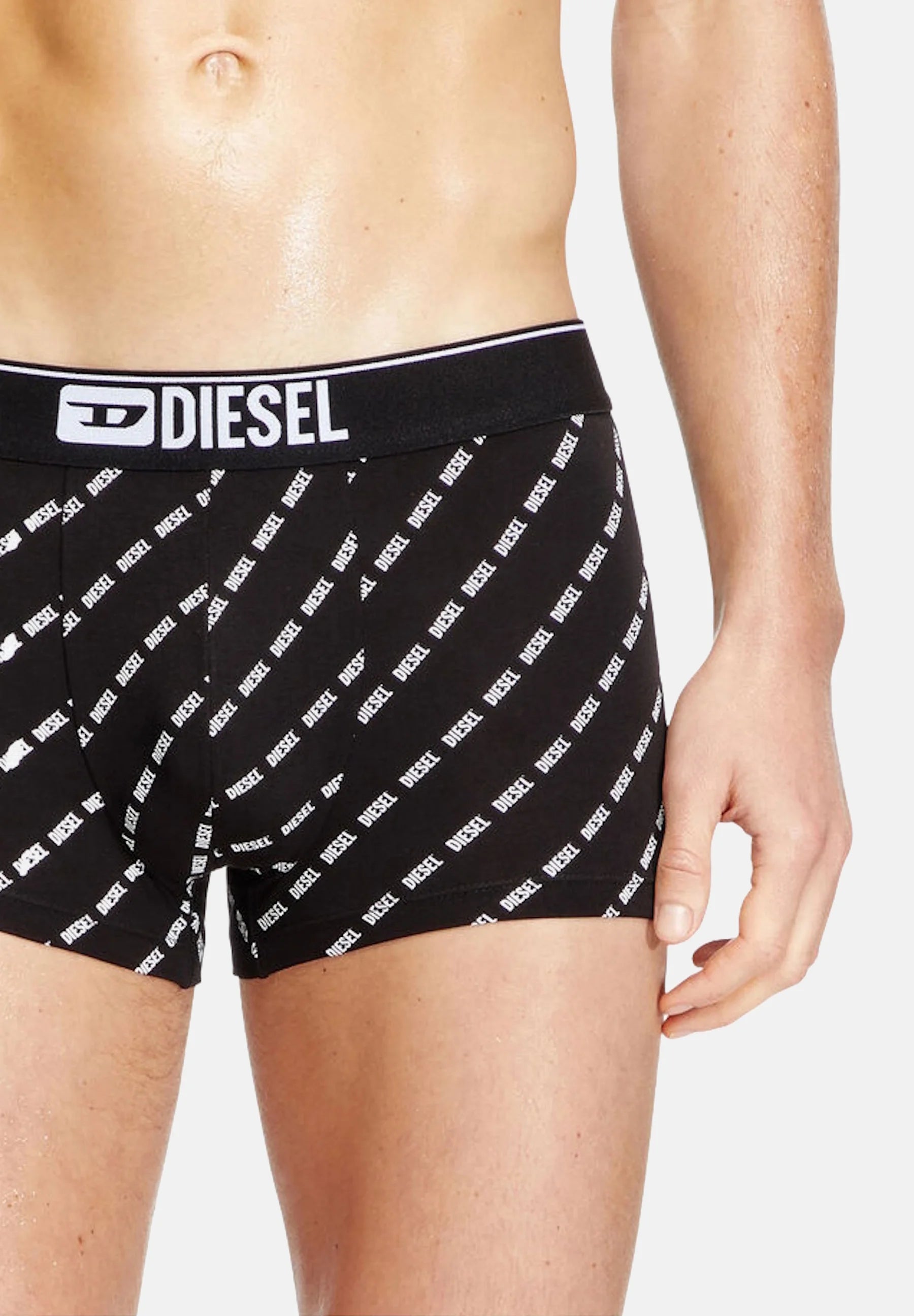 Diesel Damien Lot de 3 boxers – Noir