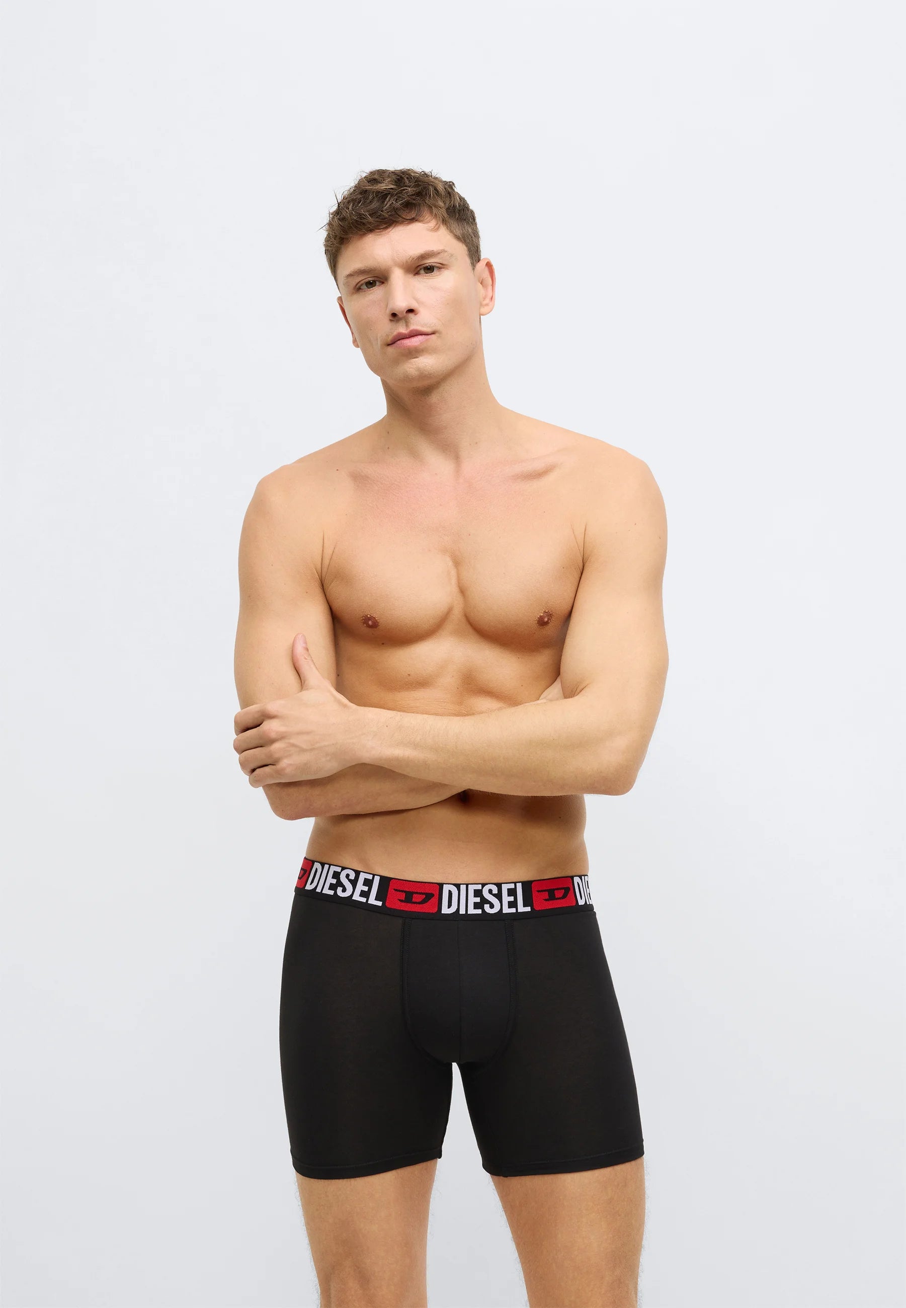 Diesel Max Core 3 Pack Boxer Briefs – Black