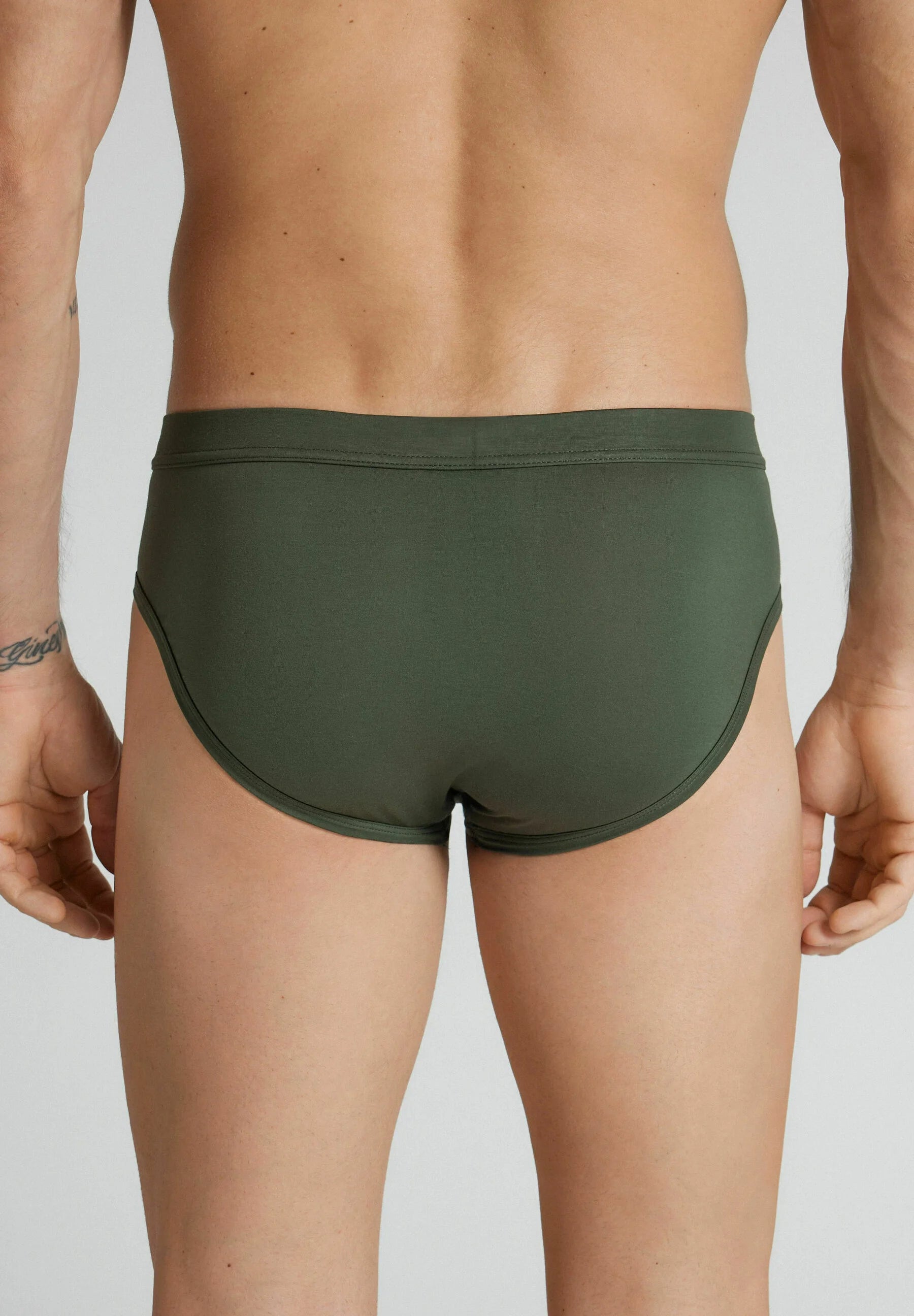 IUMAN Intimissimi Uomo Essential Stretch Cotton Briefs – Green