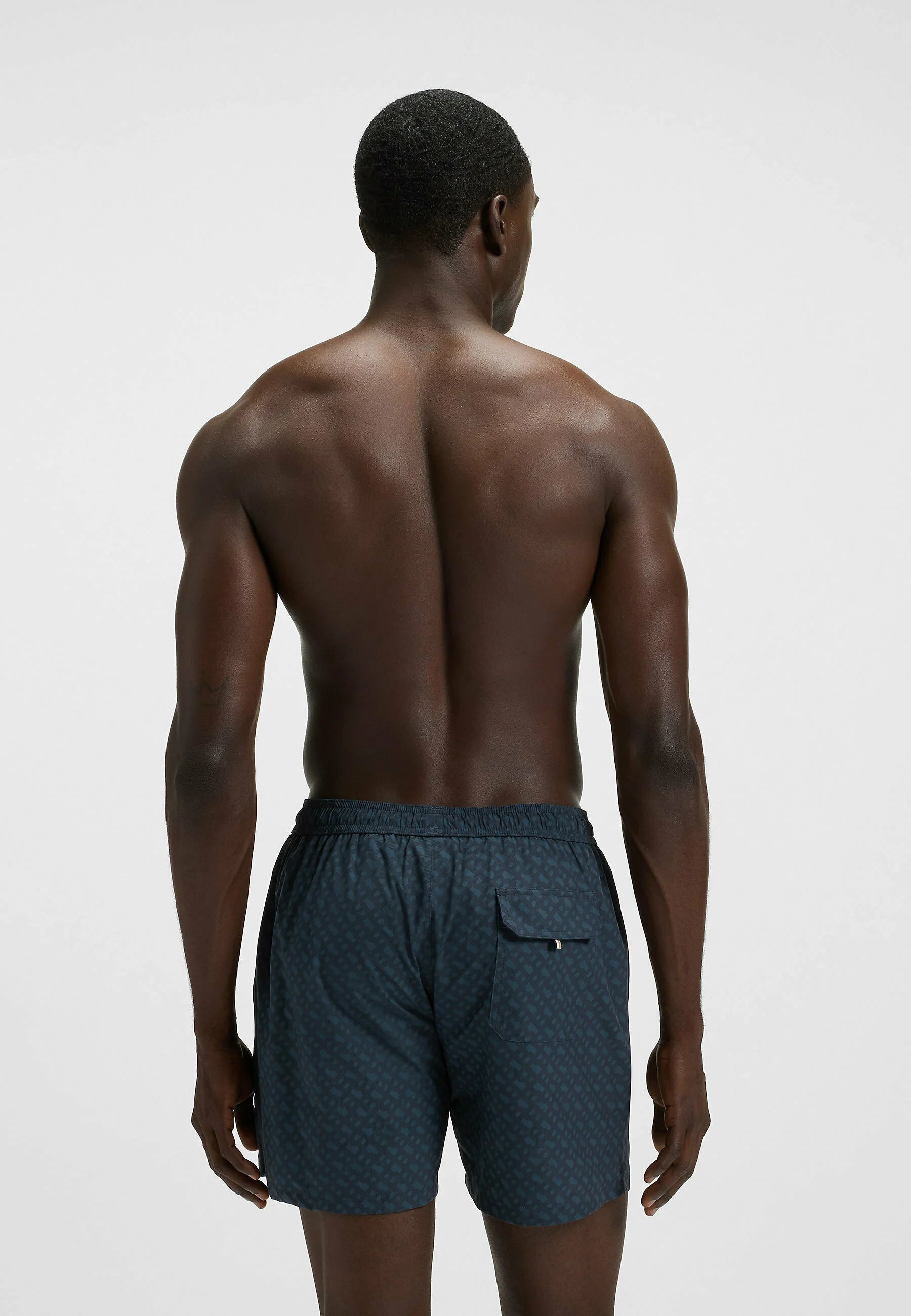 Short de bain BOSS Vale – Open Blue Twenty