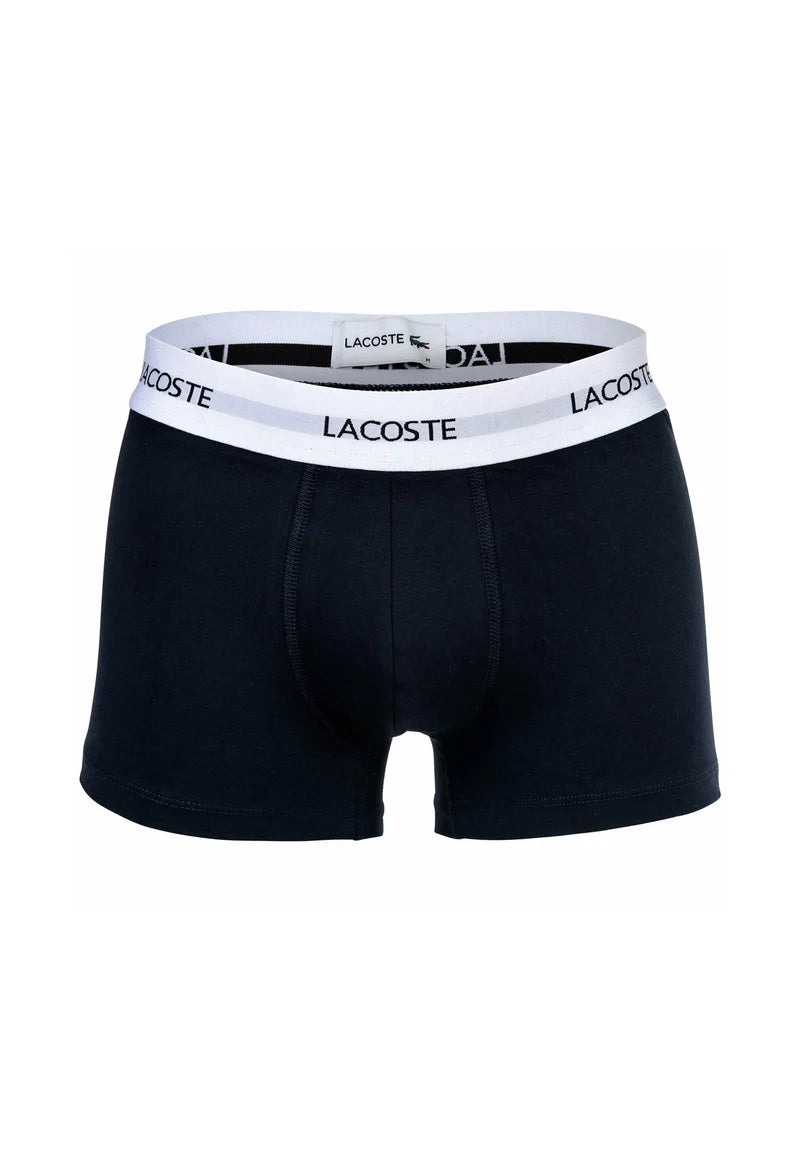 Lacoste 6 Pack Stretch Logobund Trunks – tmavě modré