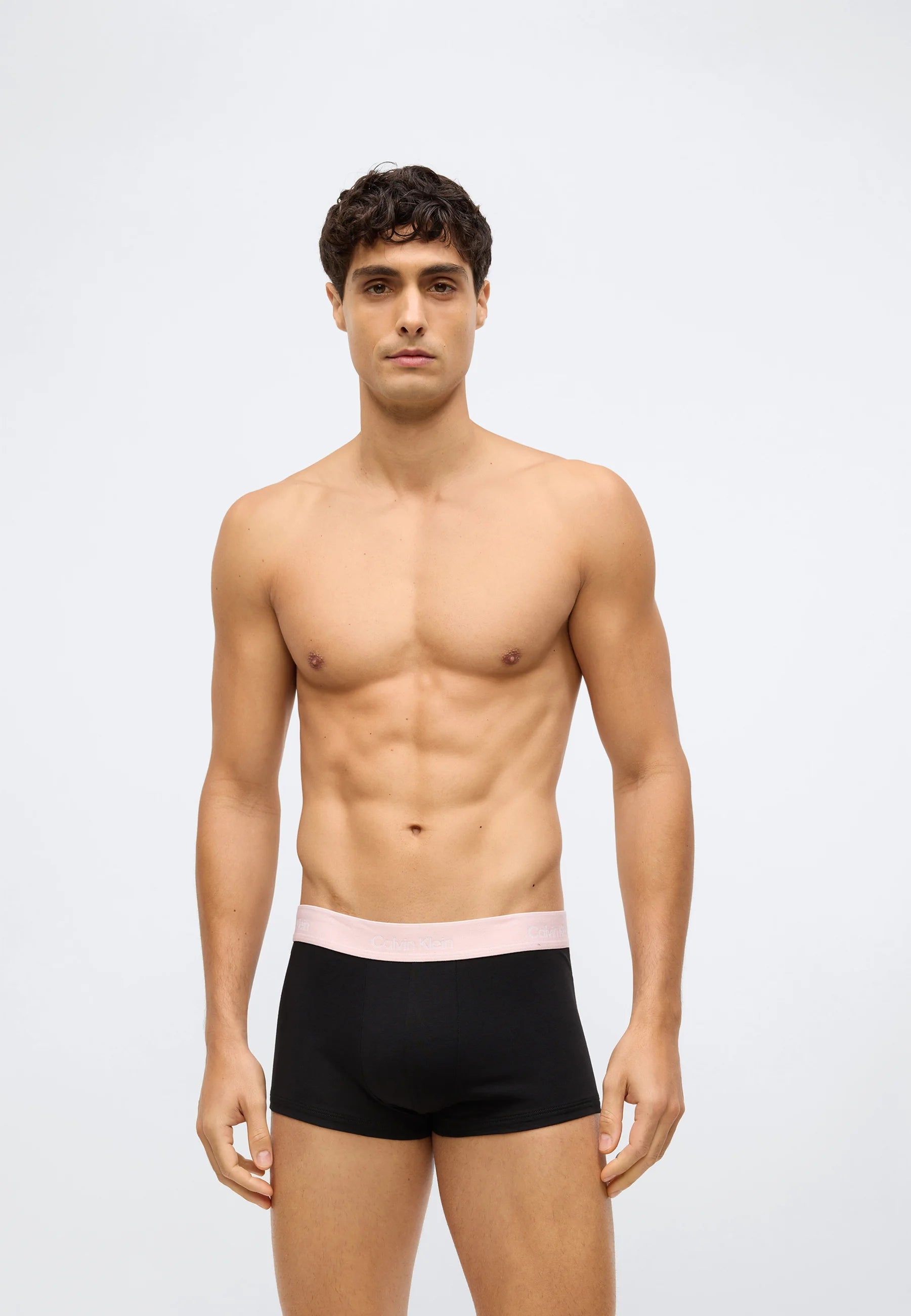 Calvin Klein Icon Cotton Stretch Low Rise Trunks – 5 Pack – Black Bodies, Fall Berry, Frozen