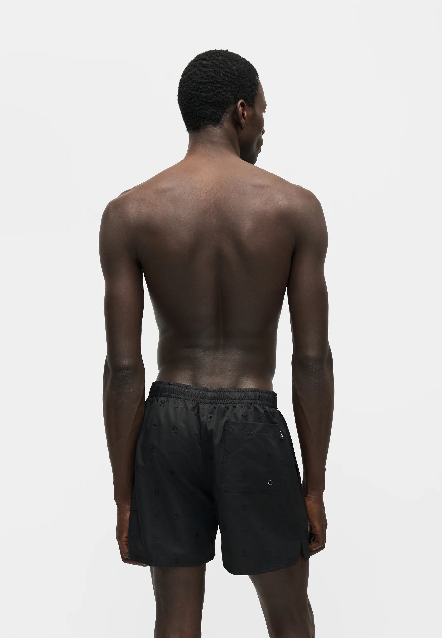 Short de bain Nike Swim Breaker Lux Letter Volley – Noir