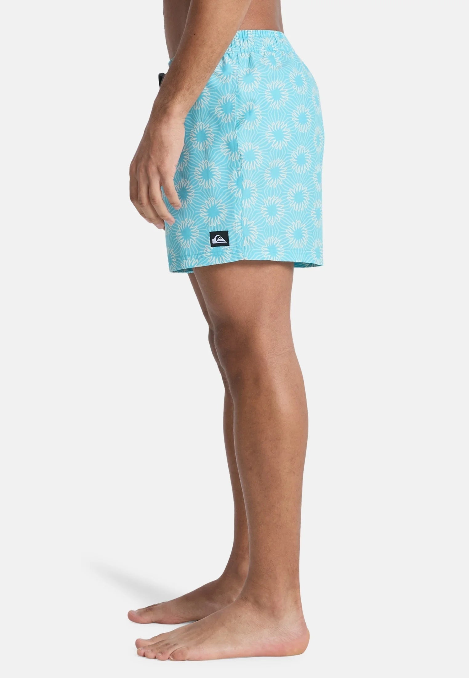 Plavkové šortky Quiksilver Everyday Printed Volley 15 – modrý potisk