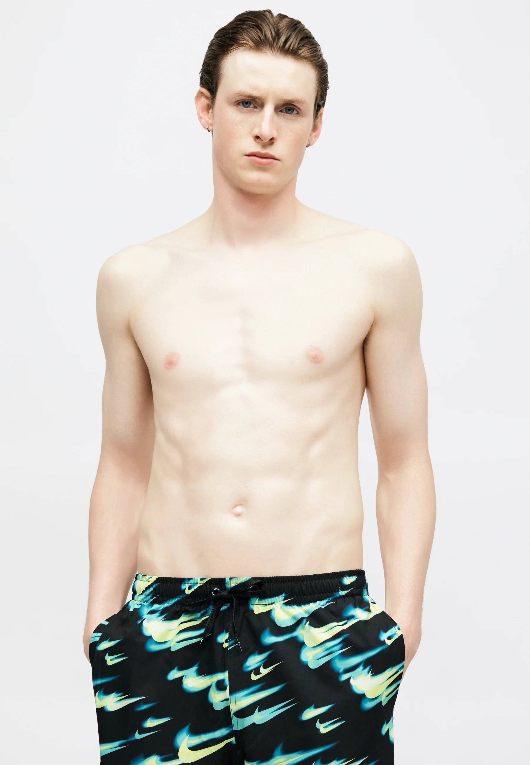 Short de bain Nike Swim Breaker Print Volley – Volt