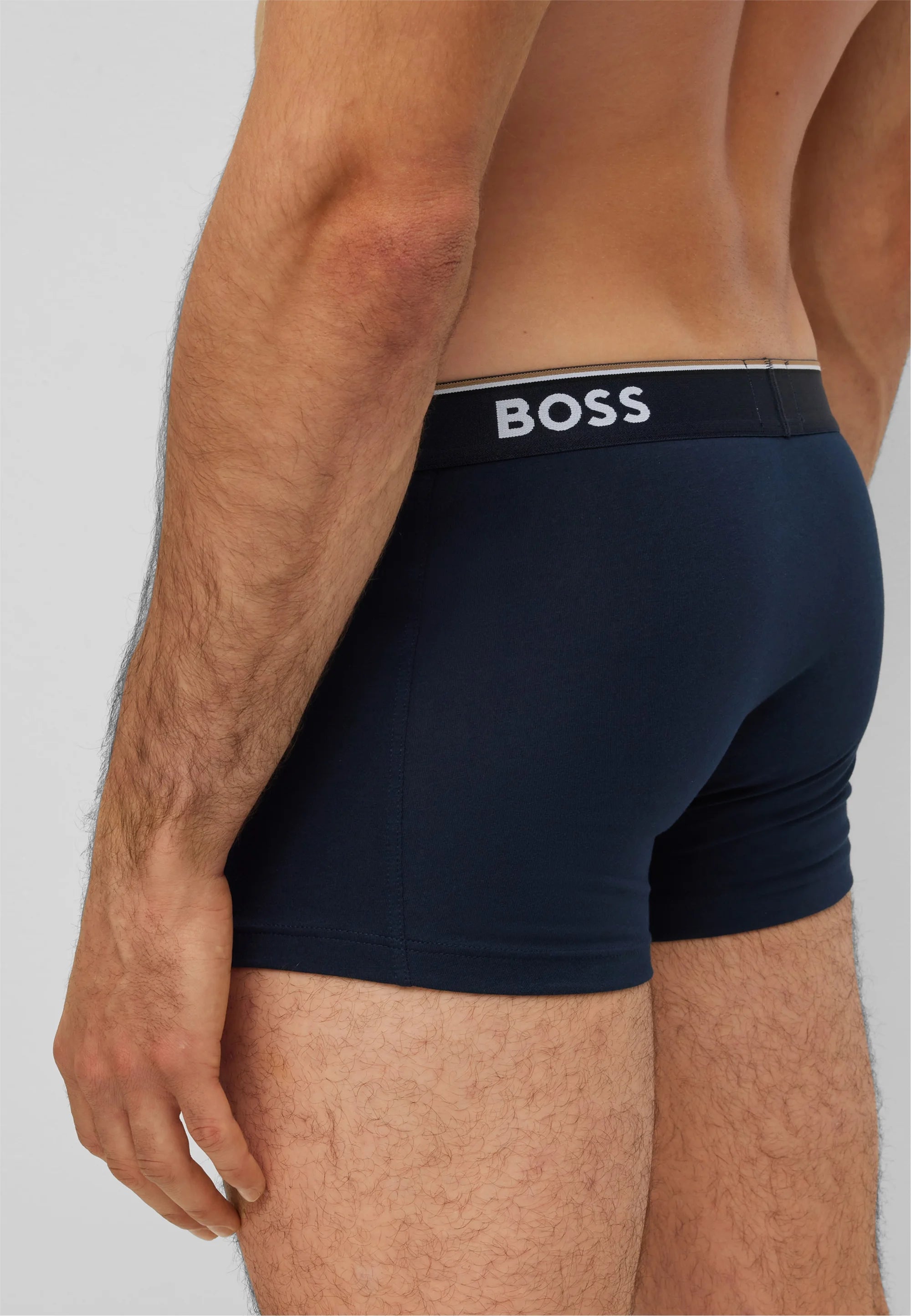 BOSS Trunk Power 3 Pack – Badehosen – Offenes Blau