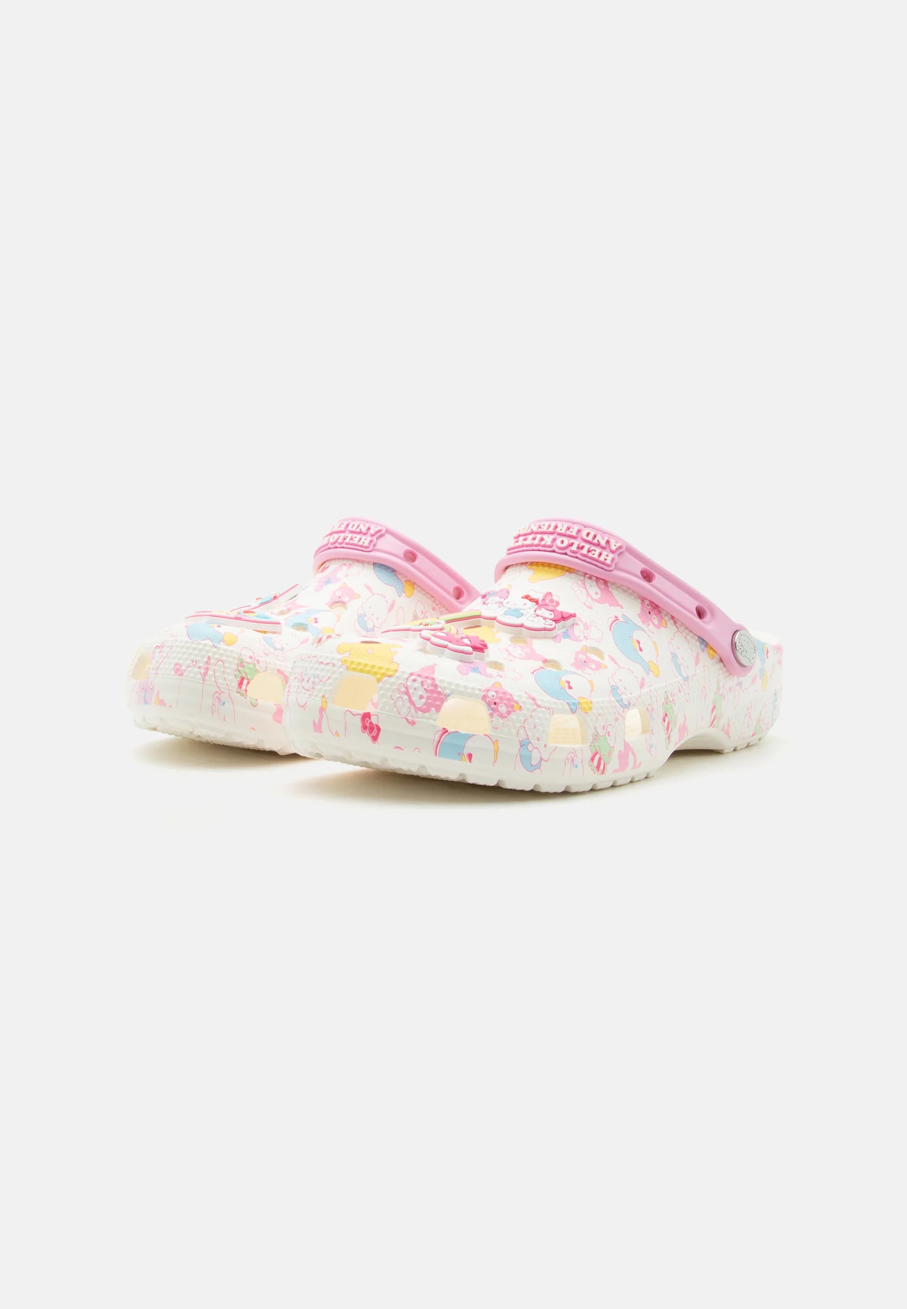 Klapki unisex Crocs HKF Pastel Classic – wielokolorowe