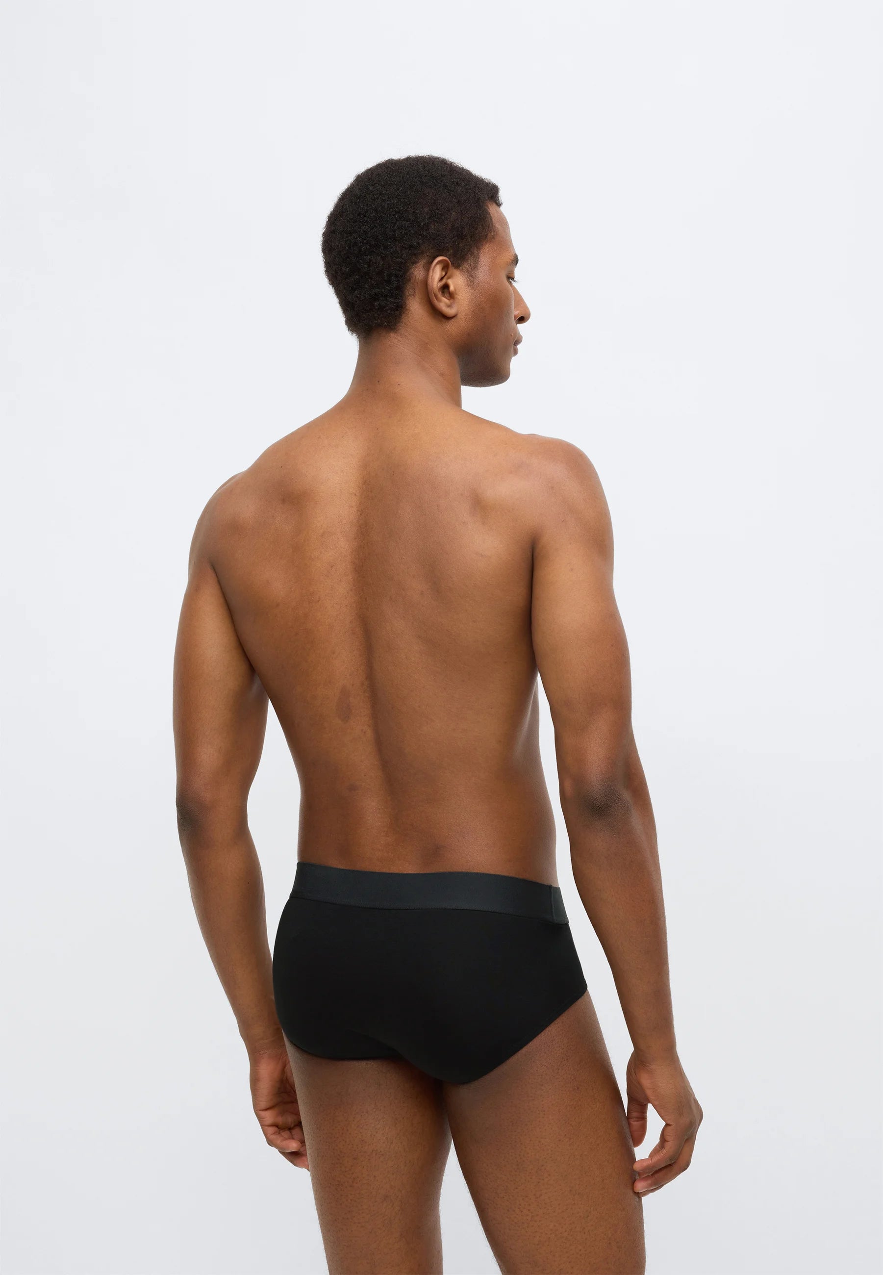 Lacoste Stretch Cotton Briefs 3 Pack – White, Green, Black