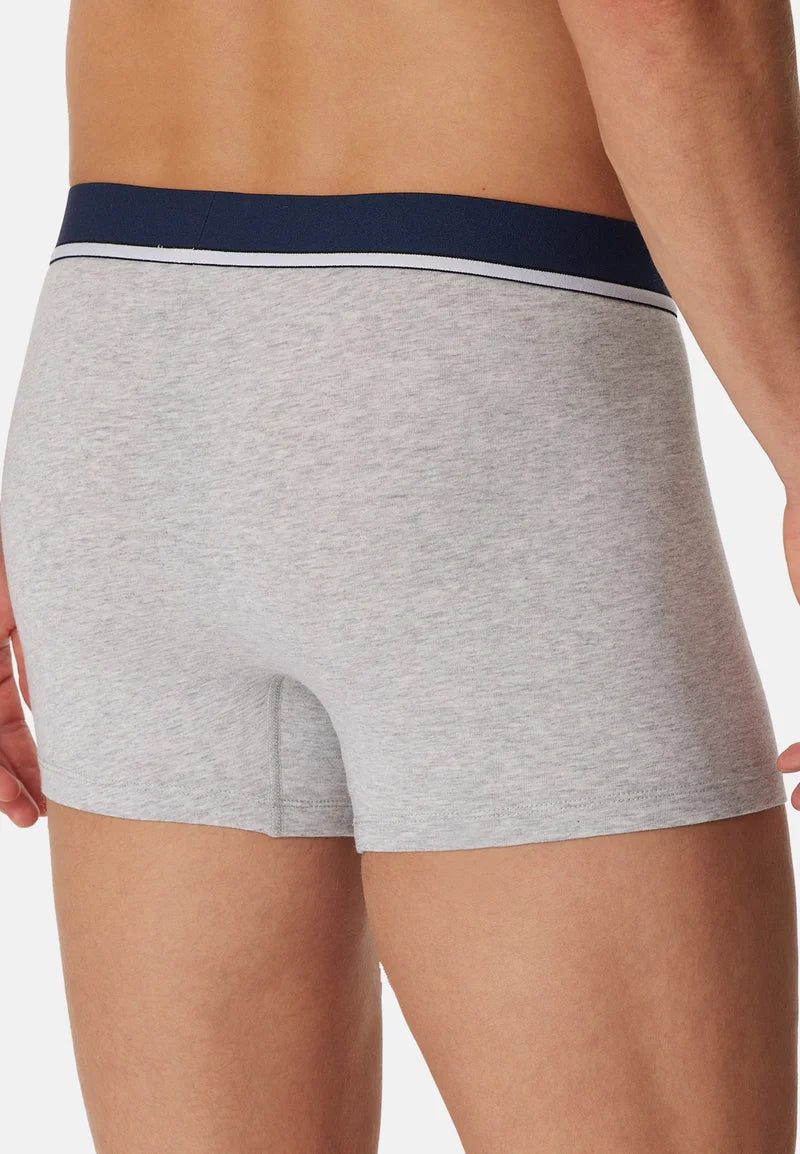 Schiesser 95 5 bauli in cotone da 9 pezzi: rosso, blu, grigio