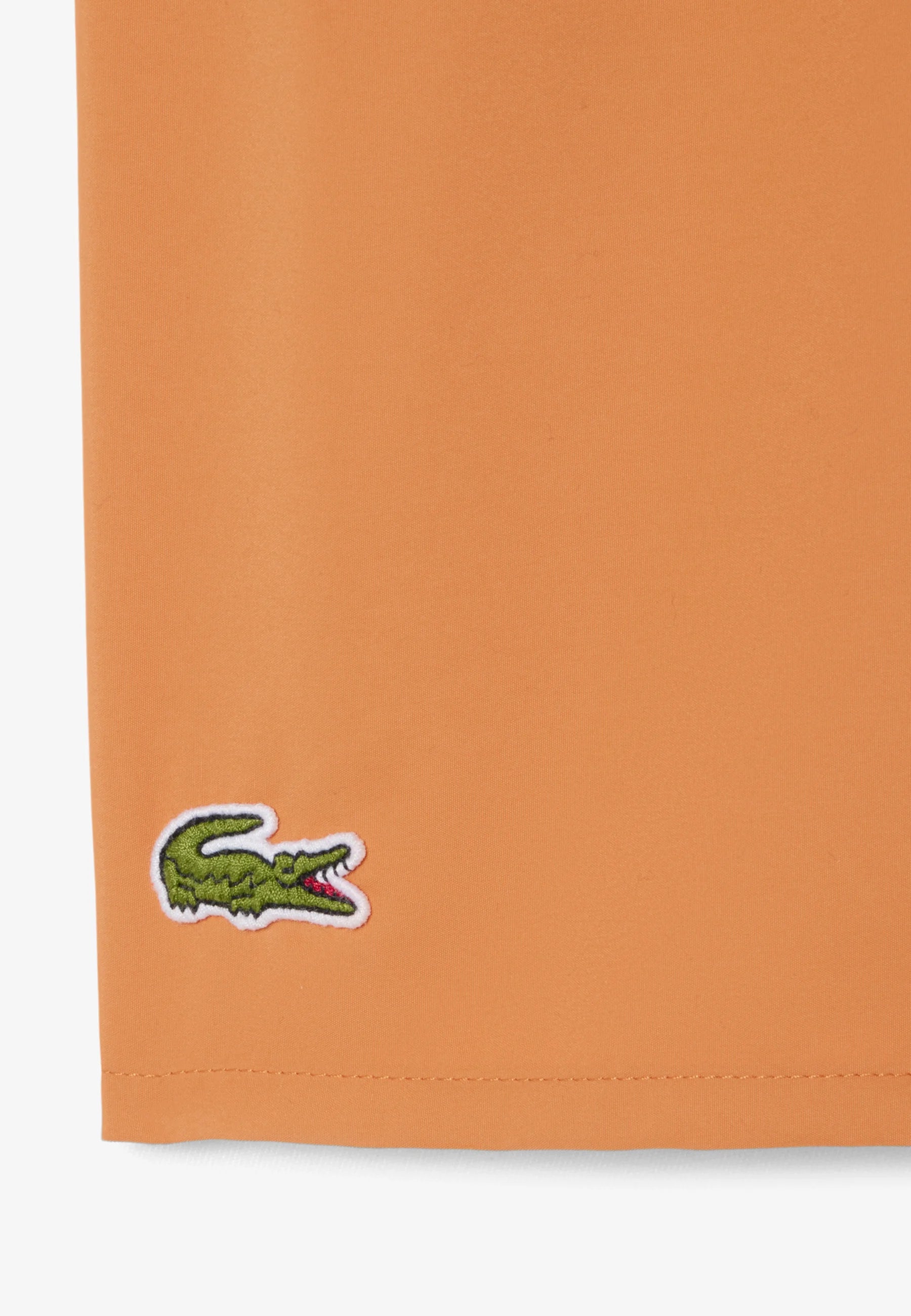 Spodenki kąpielowe Lacoste – pomarańczowe Vert-AX