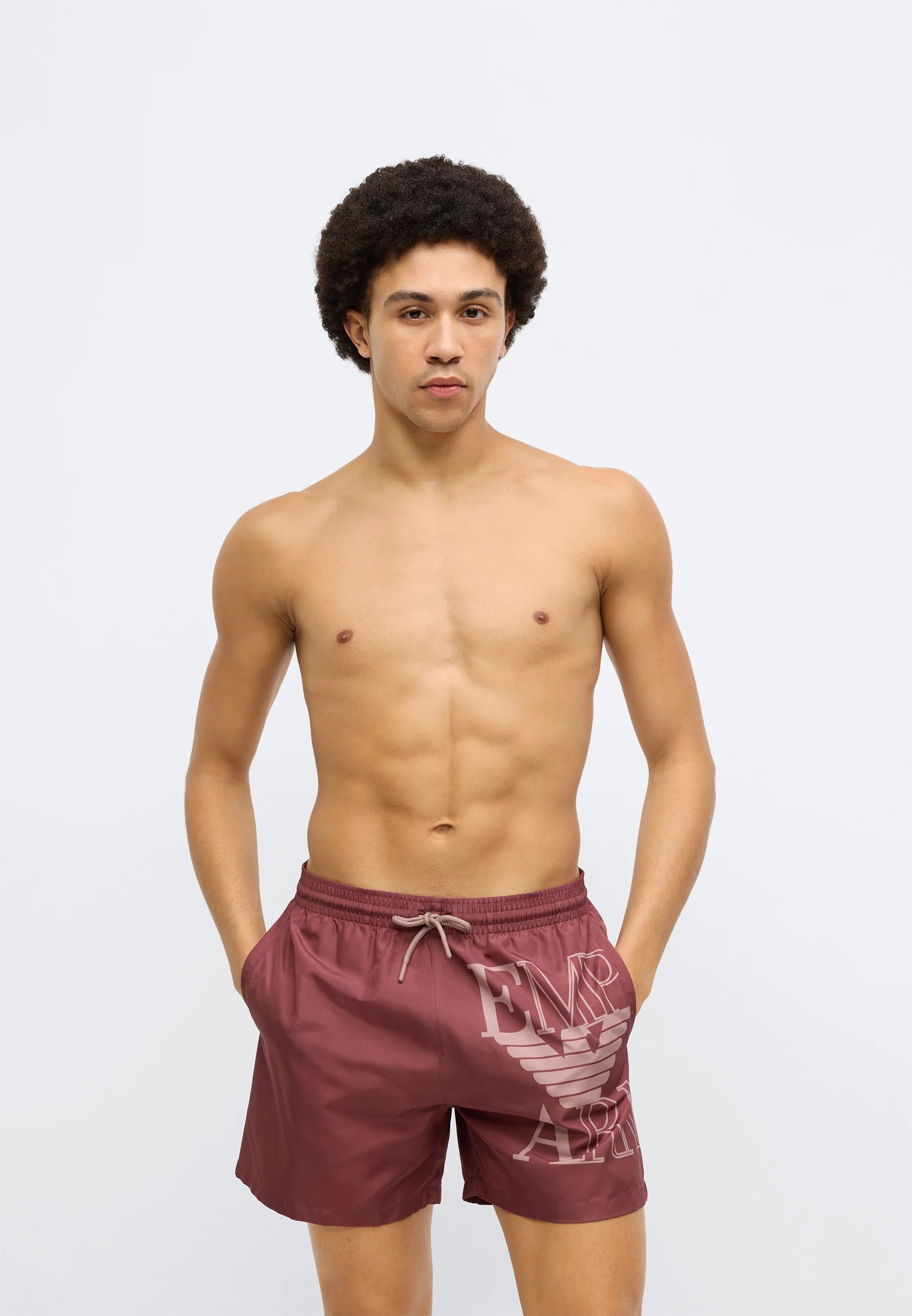 Pantaloncini da bagno boxer Emporio Armani EA7 Bold Logo – Andorra