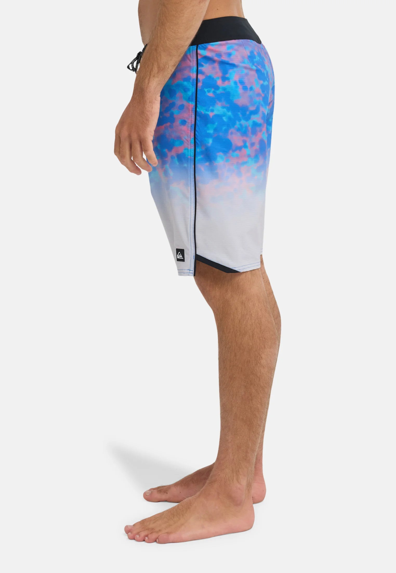 Plavkové šortky Quiksilver Highline Printed 20 – modré