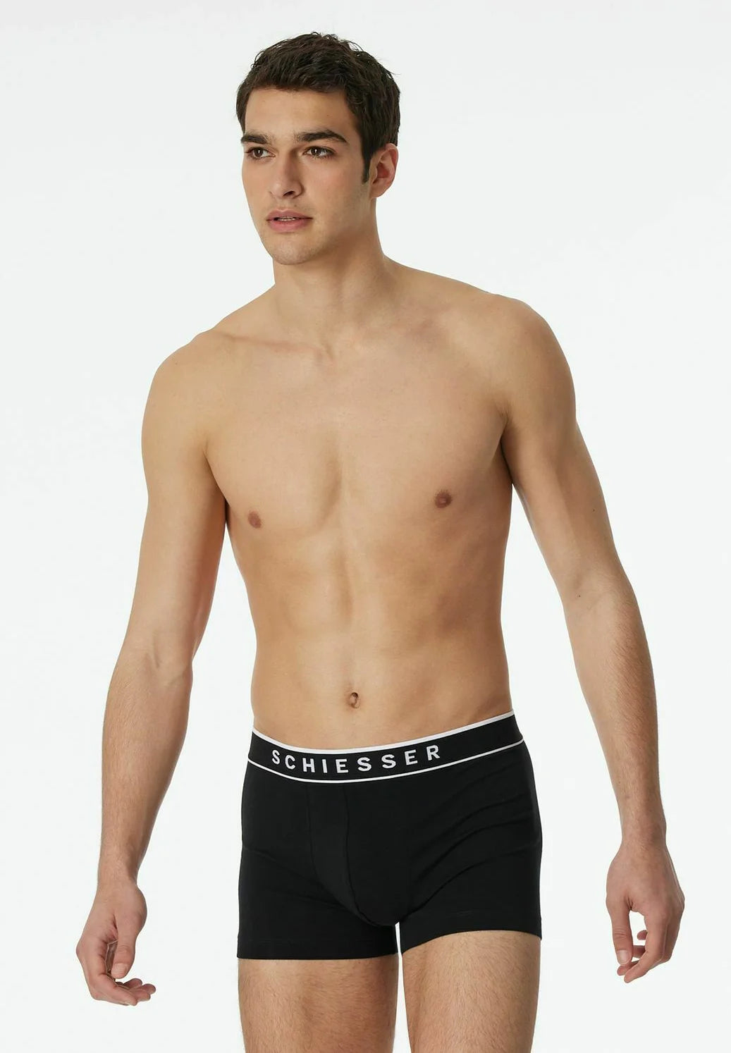 Lot de 10 boxers Schiesser – Noir