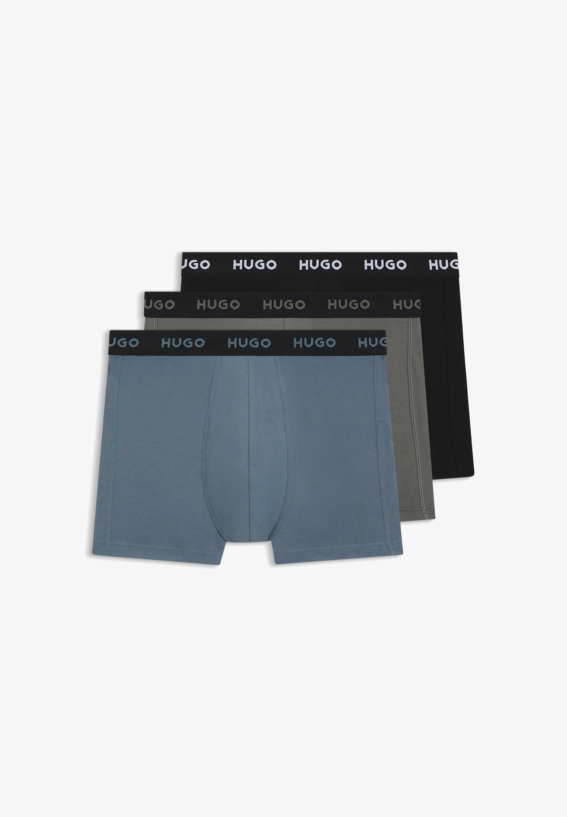 HUGO Triplet Pack Trunks – Gemustert Dreizehn