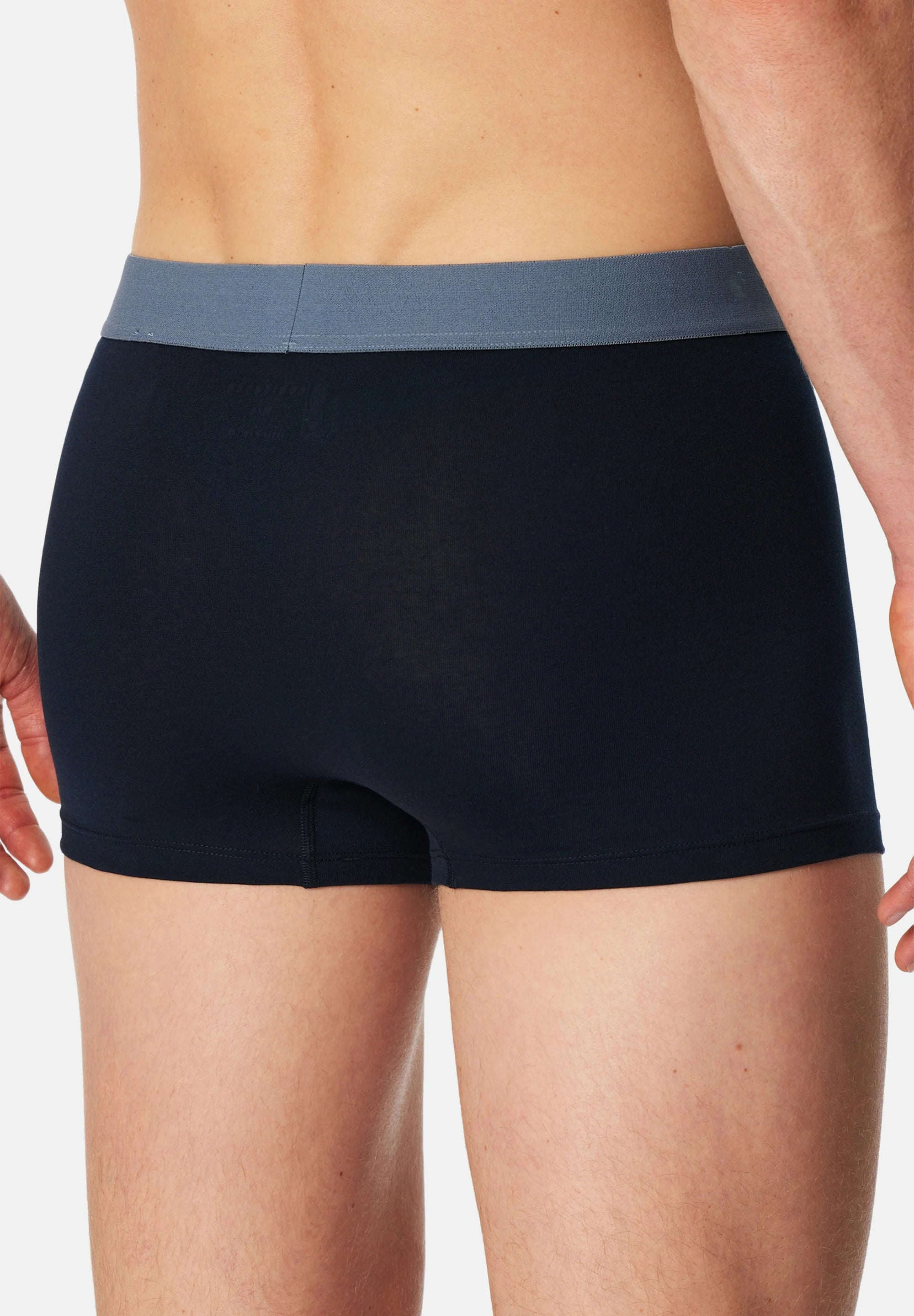 Lot de 9 boxers Schiesser 95 5 en coton – Bleu foncé