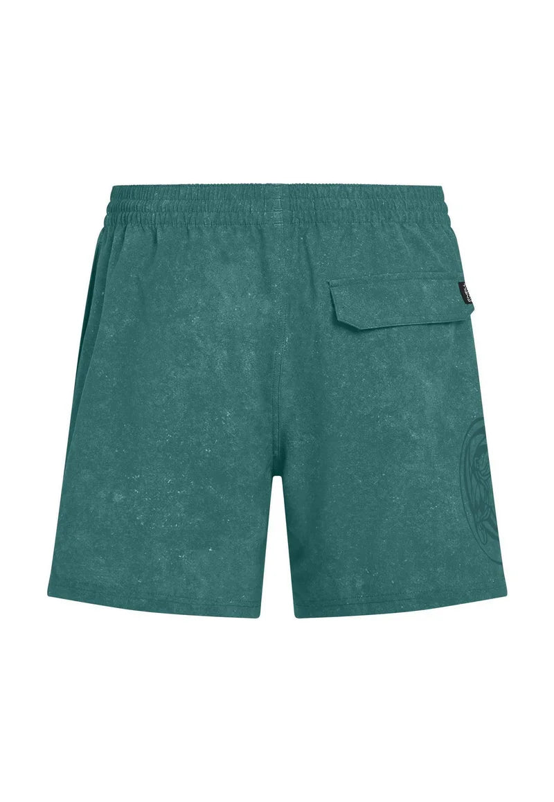 Short de bain O'Neill Cali Ocean - Green Originals Acid Wash