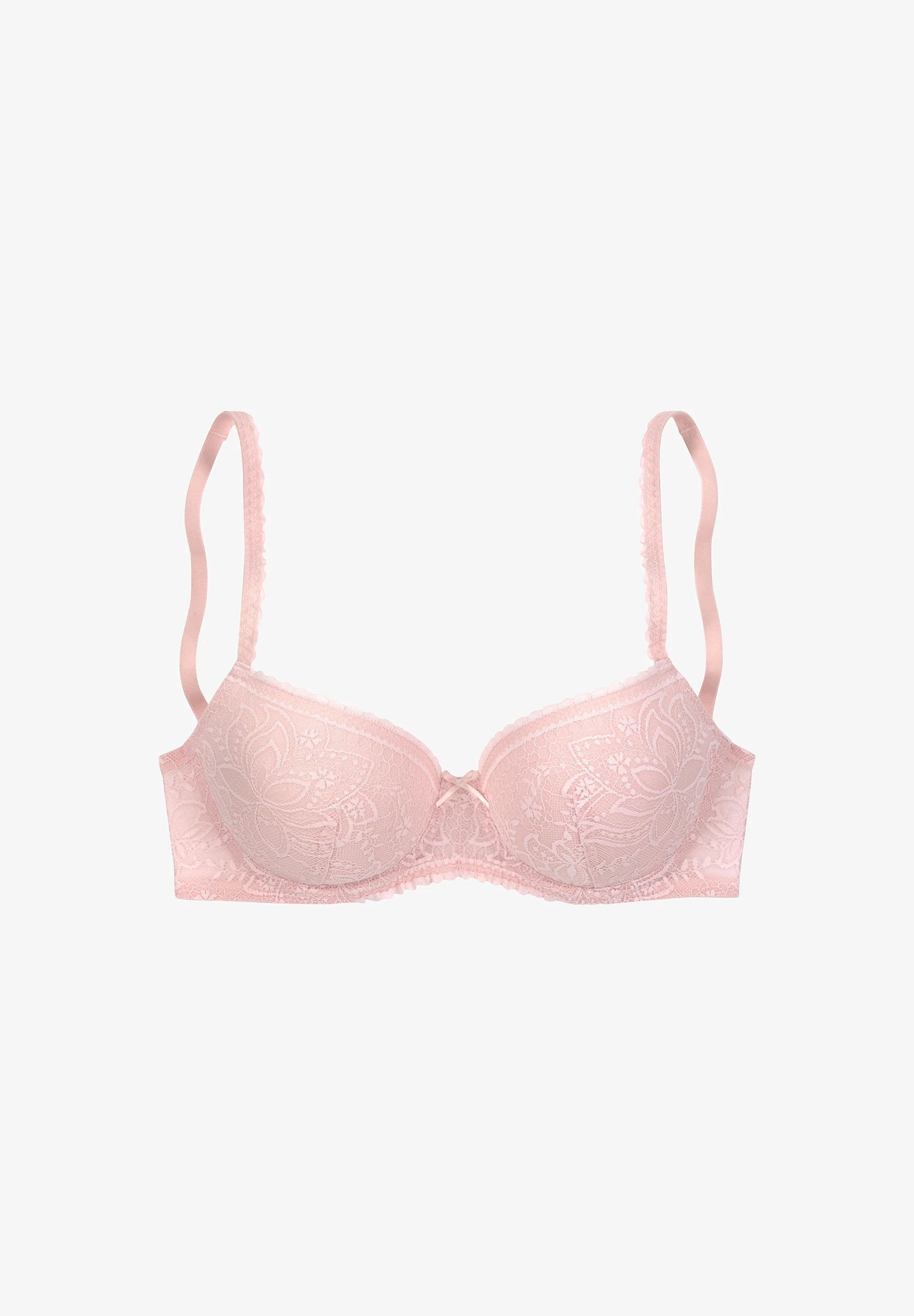 LASCANA Lace Underwire Bra – Rose