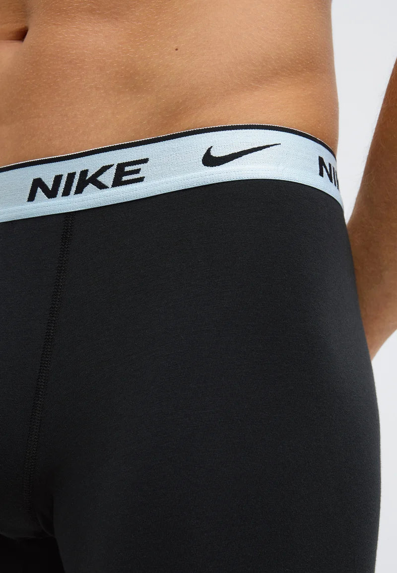 Nike Underwear 3 Pack Boxer Briefs – Black