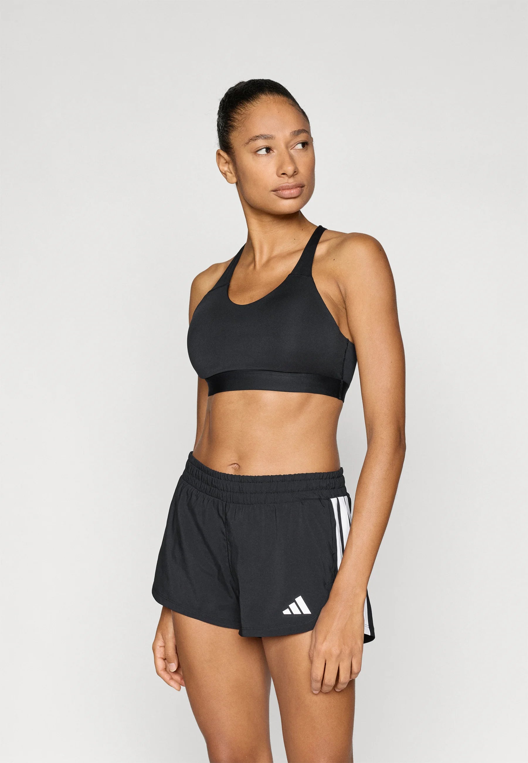 Soutien-gorge à maintien élevé Adidas Performance Optime Essentials - Noir