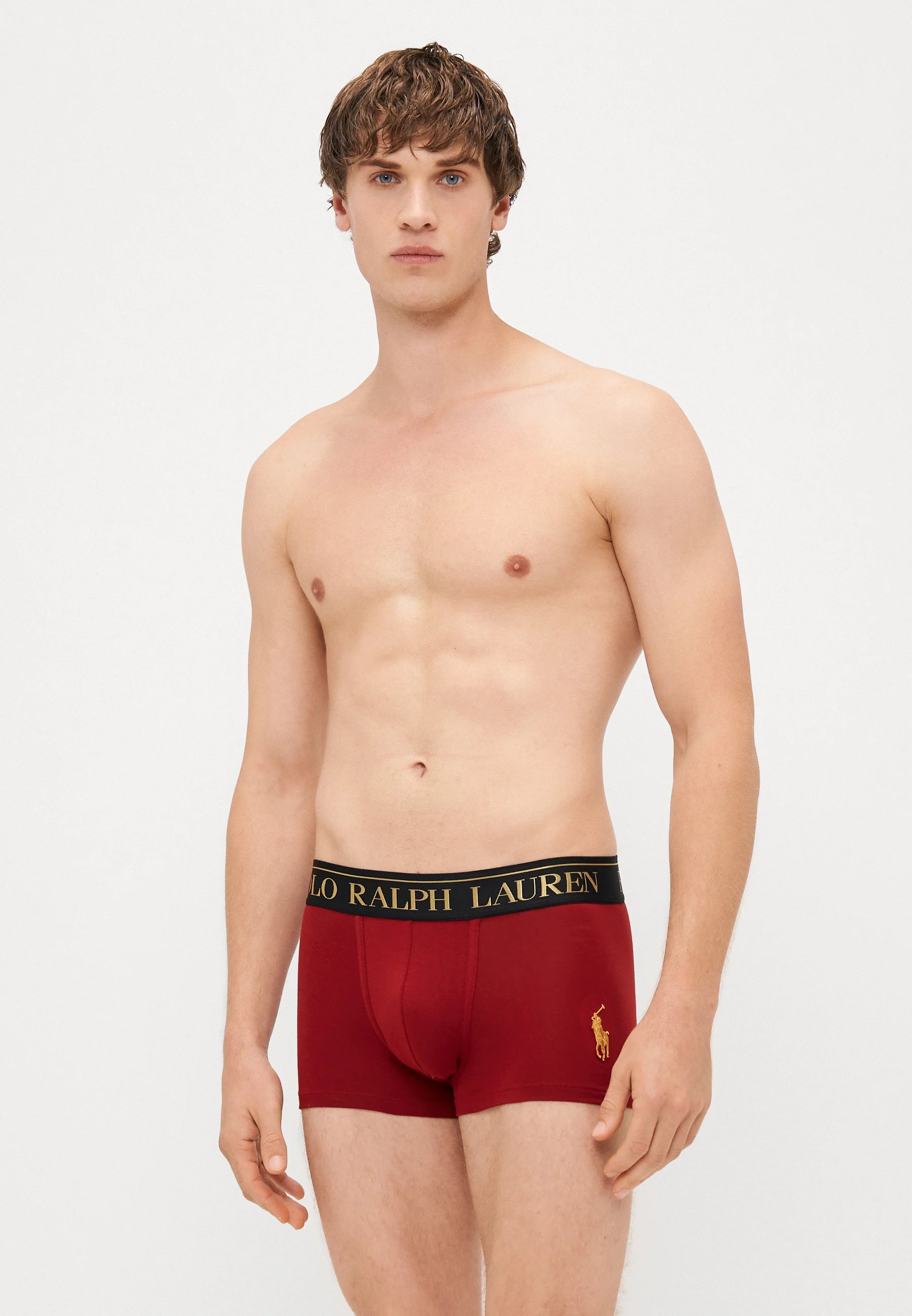 Polo Ralph Lauren Cotton Stretch Trunks – Low Rise – 2 Pack – Red, Navy