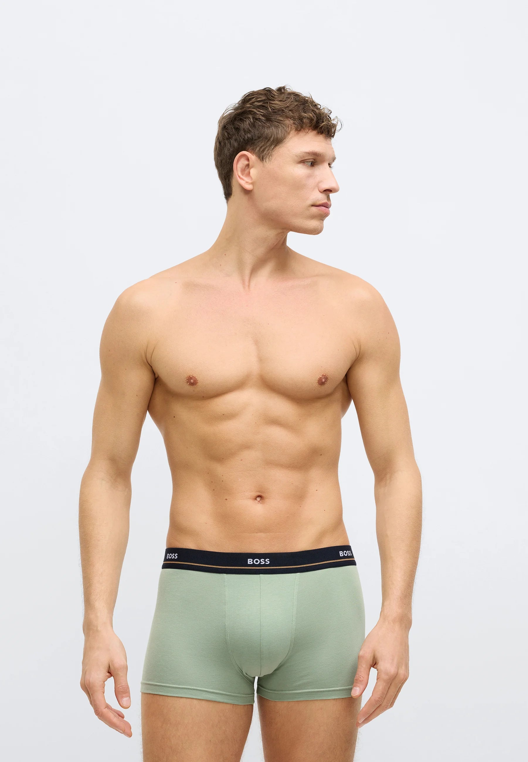 BOSS Trunk Essential 5 Pack – Boxers – Multicolore, Blanc