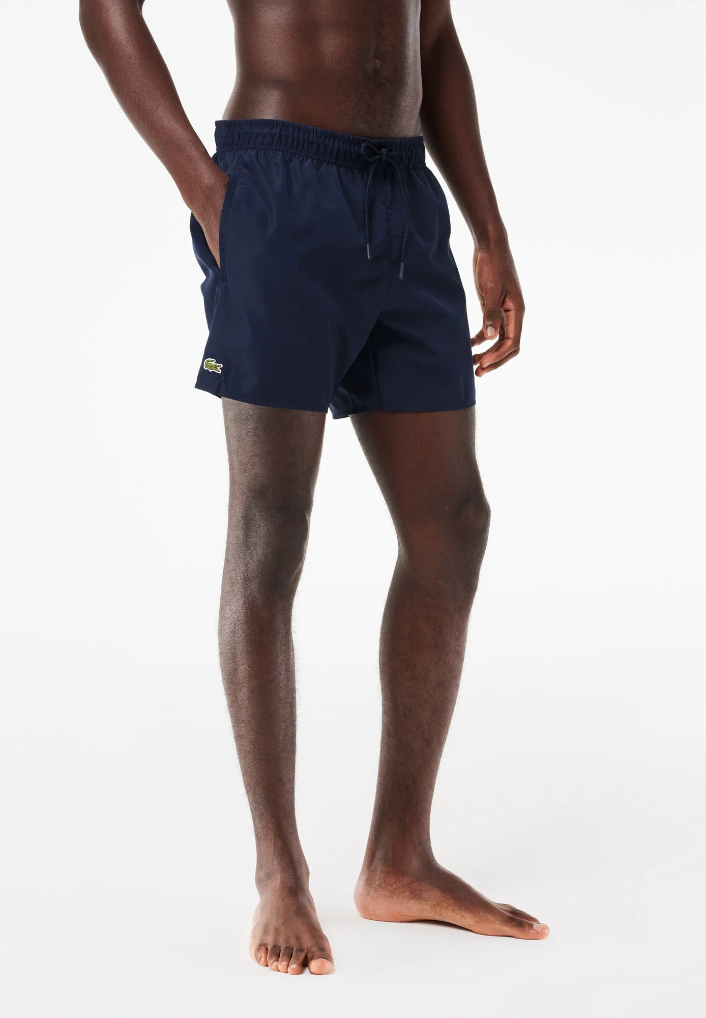 Short de bain Lacoste – Bleu marine, Vert