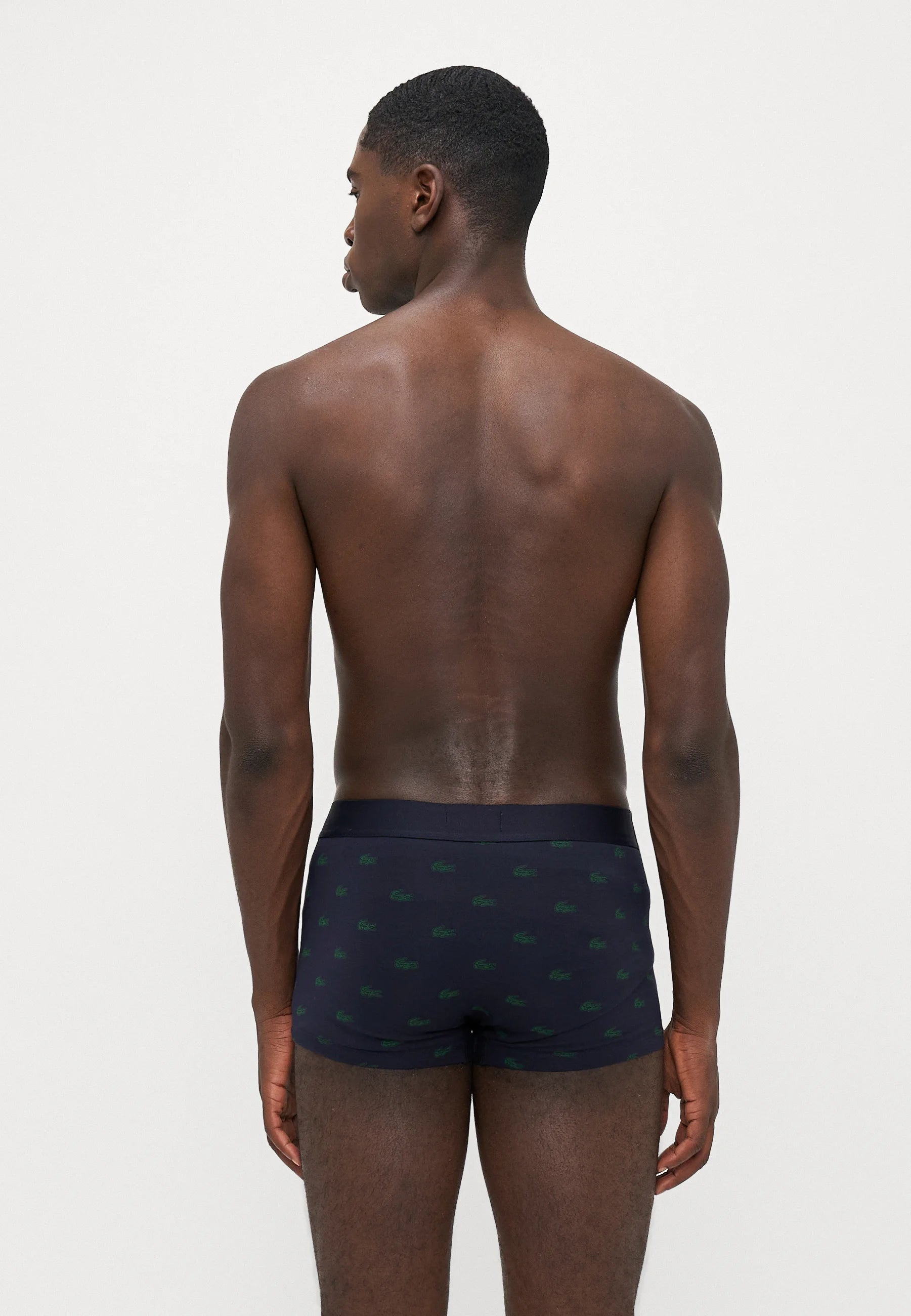 Lot de 3 boxers stretch Lacoste Court Classic – Abysm, vert, argent Chine