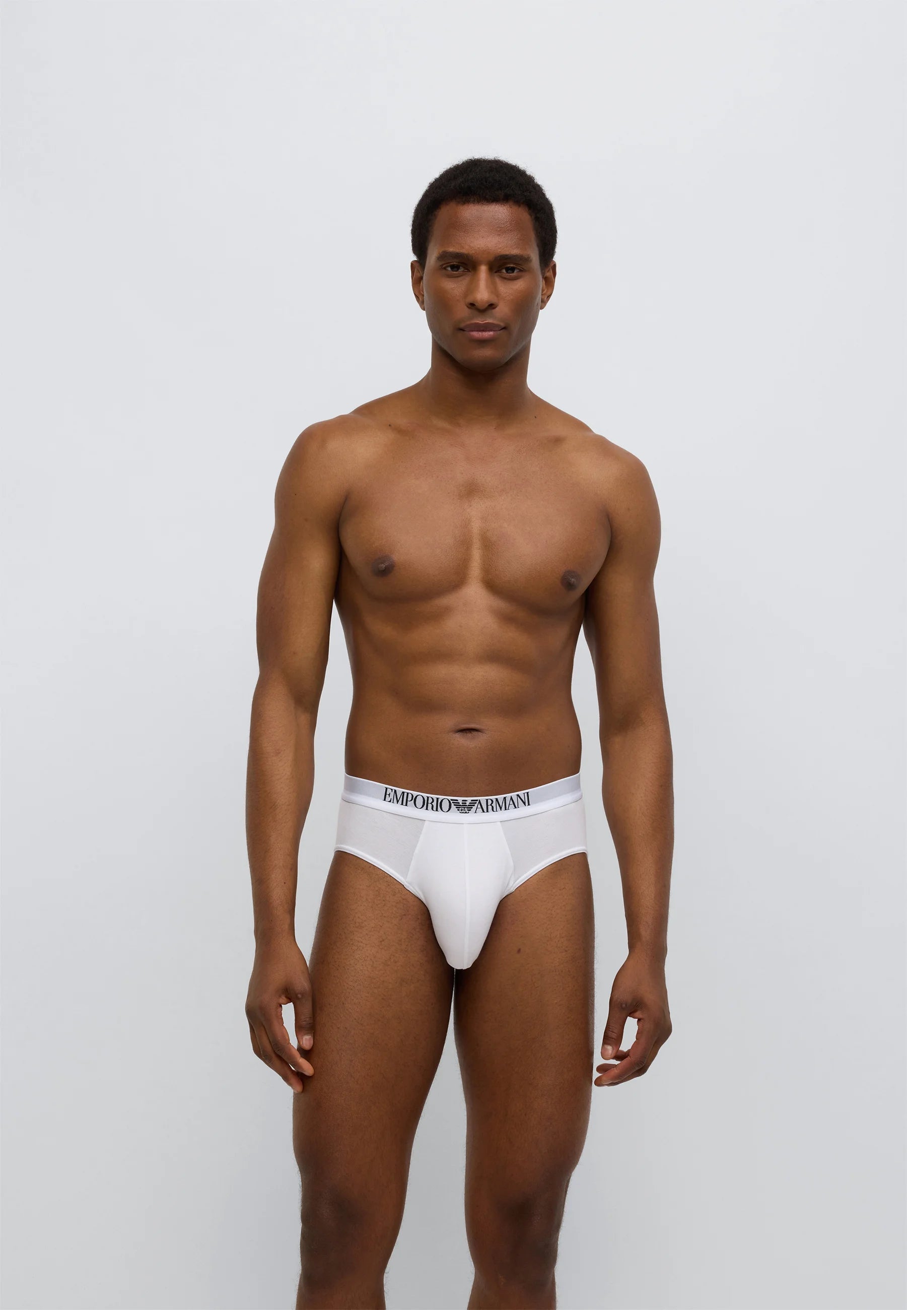 Emporio Armani Slips 2er-Pack – Weiß
