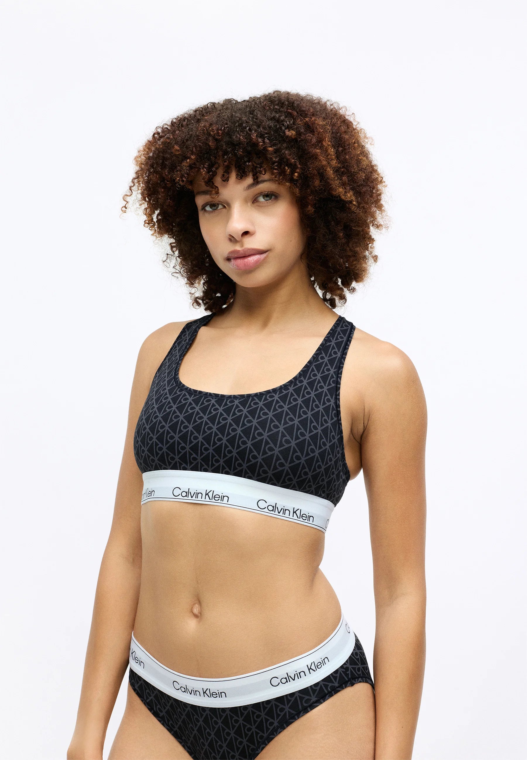 Soutien-gorge souple Calvin Klein Bustier - Noir, Gris Ashford