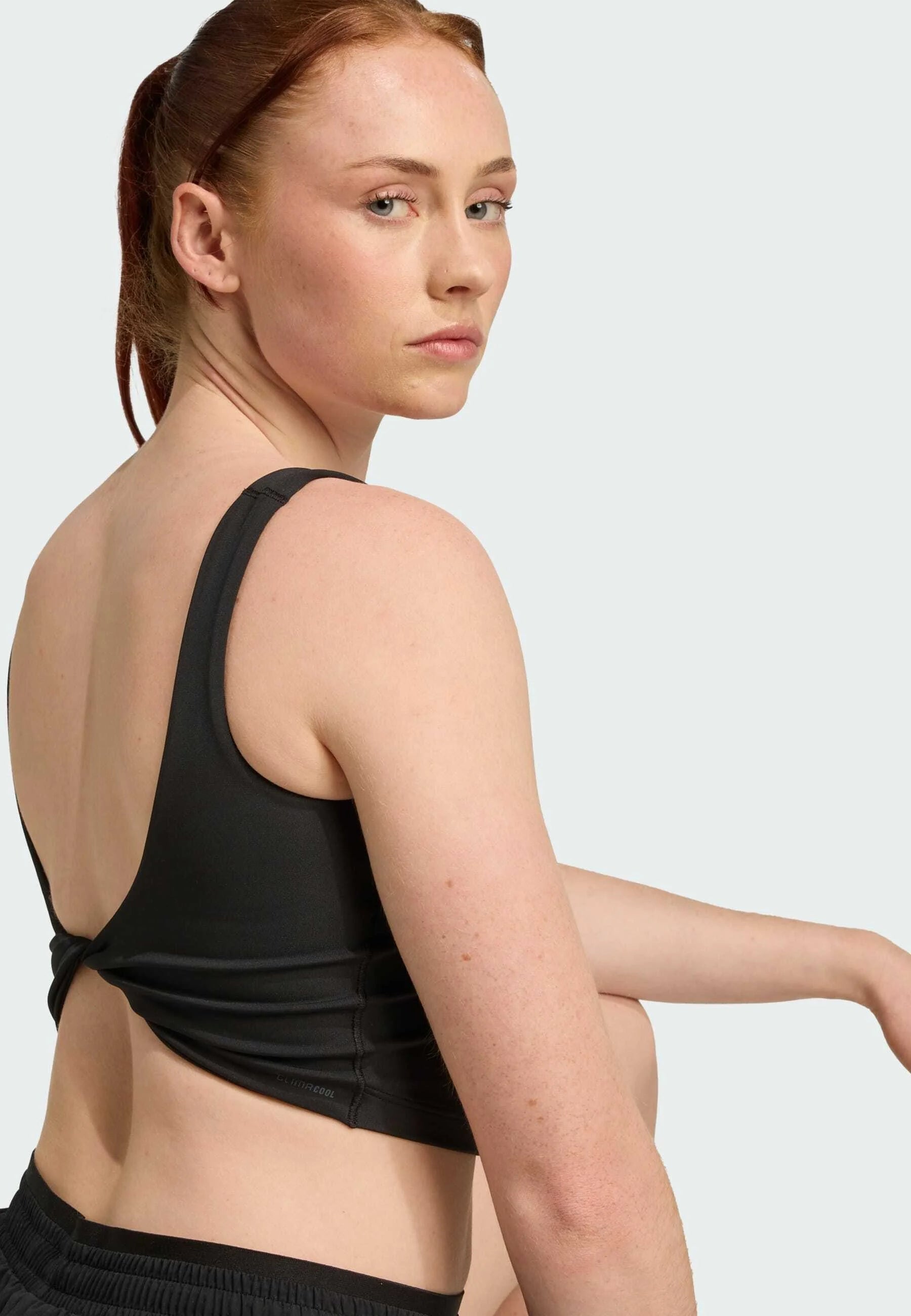Soutien-gorge de sport Adidas Performance PWR Tank Light Support – Noir