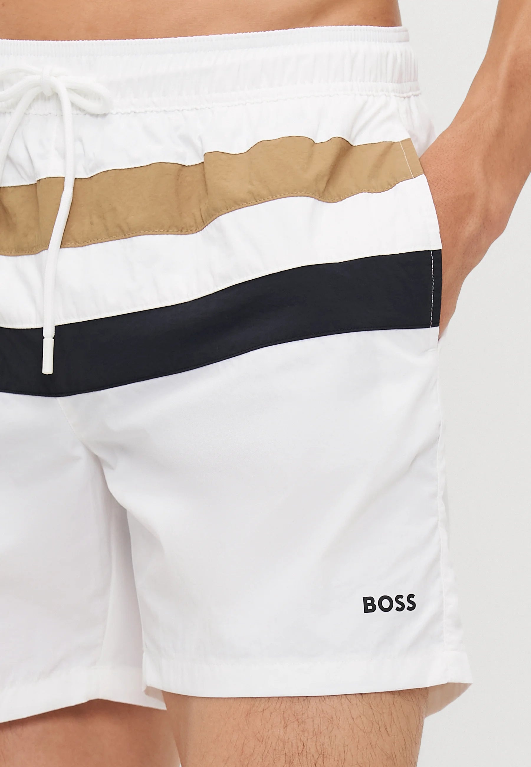 BOSS Louis Swimming Shorts – White