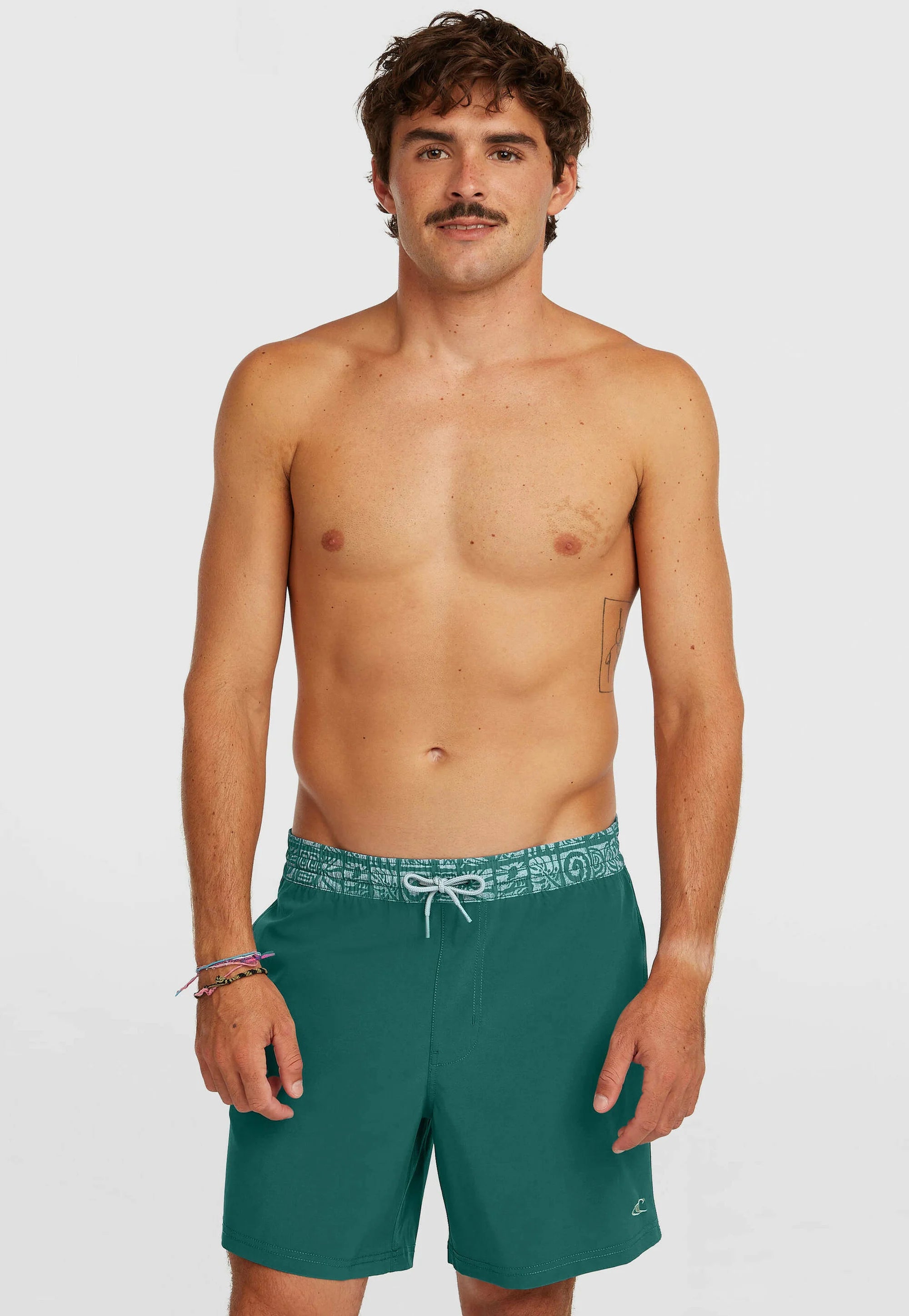 Plavecké šortky O'Neill Pocket Print 16 – Botanické teplo