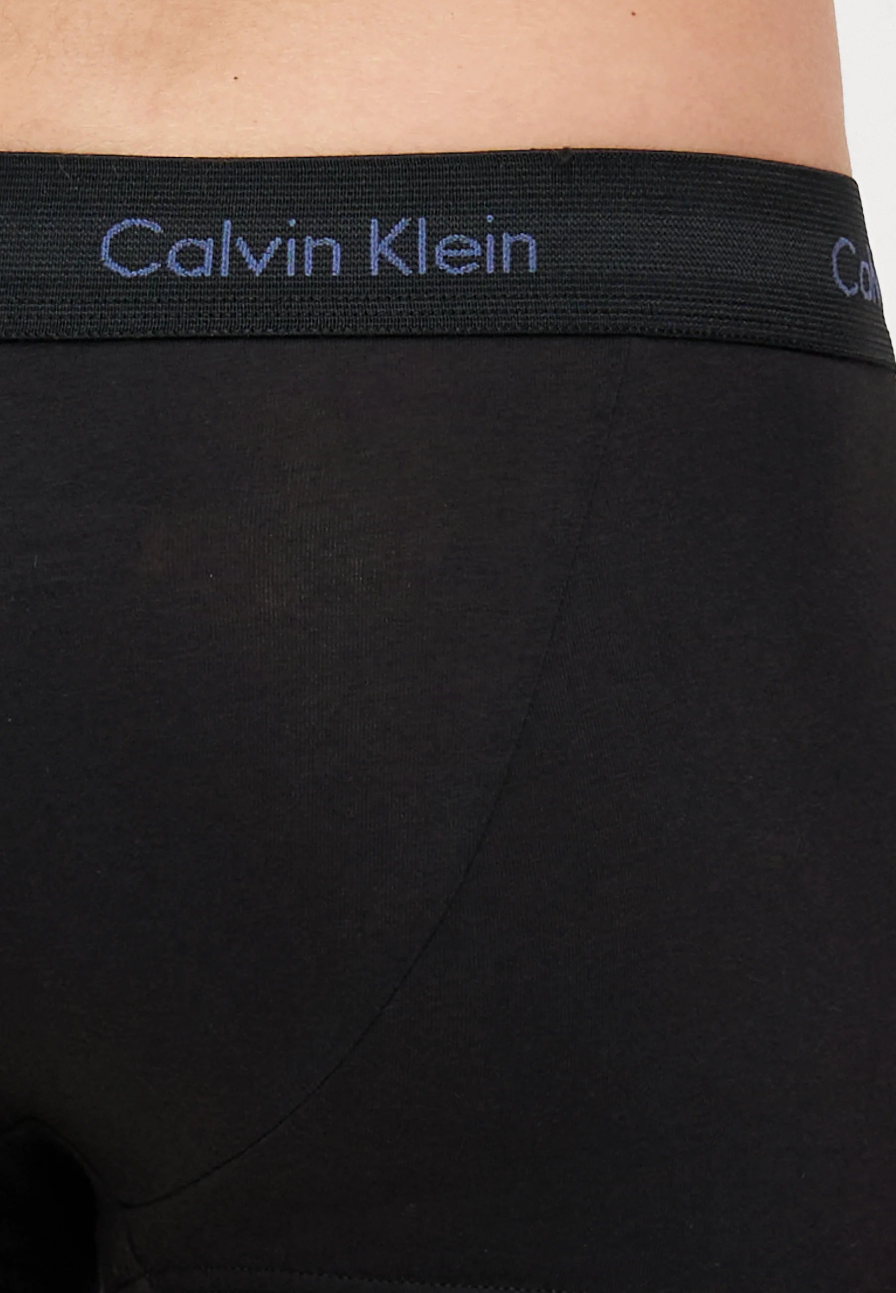 Calvin Klein Cotton Stretch Trunks – 3 Pack – Ash, Vintage Indigo , Sterling Blue