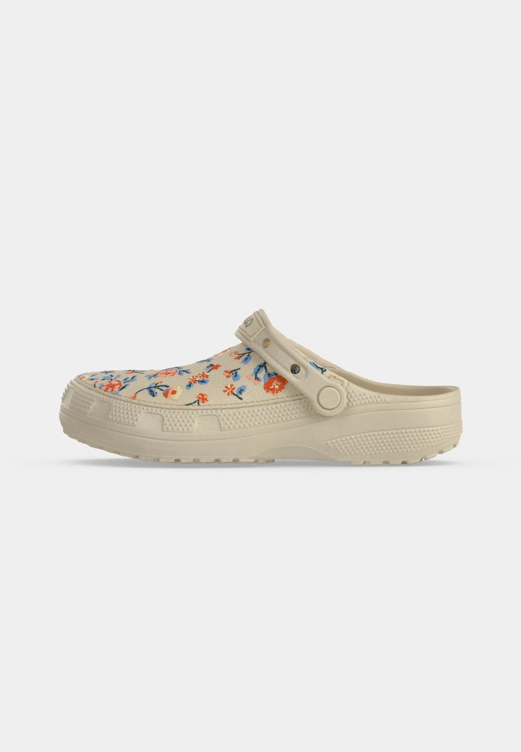 Mules unisexes florales Crocs Classic Crafted – Frappe
