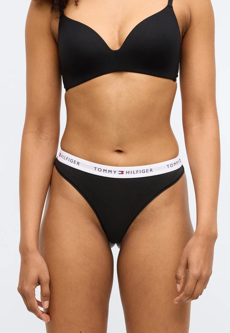 Tommy Hilfiger Thong 3-Pack – Black