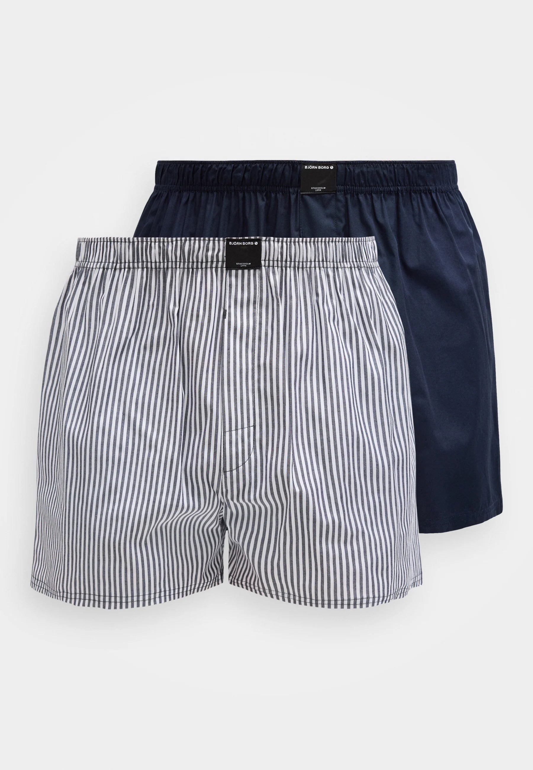 Boxerky Björn Borg Stretch 2 Pack – černé, modré