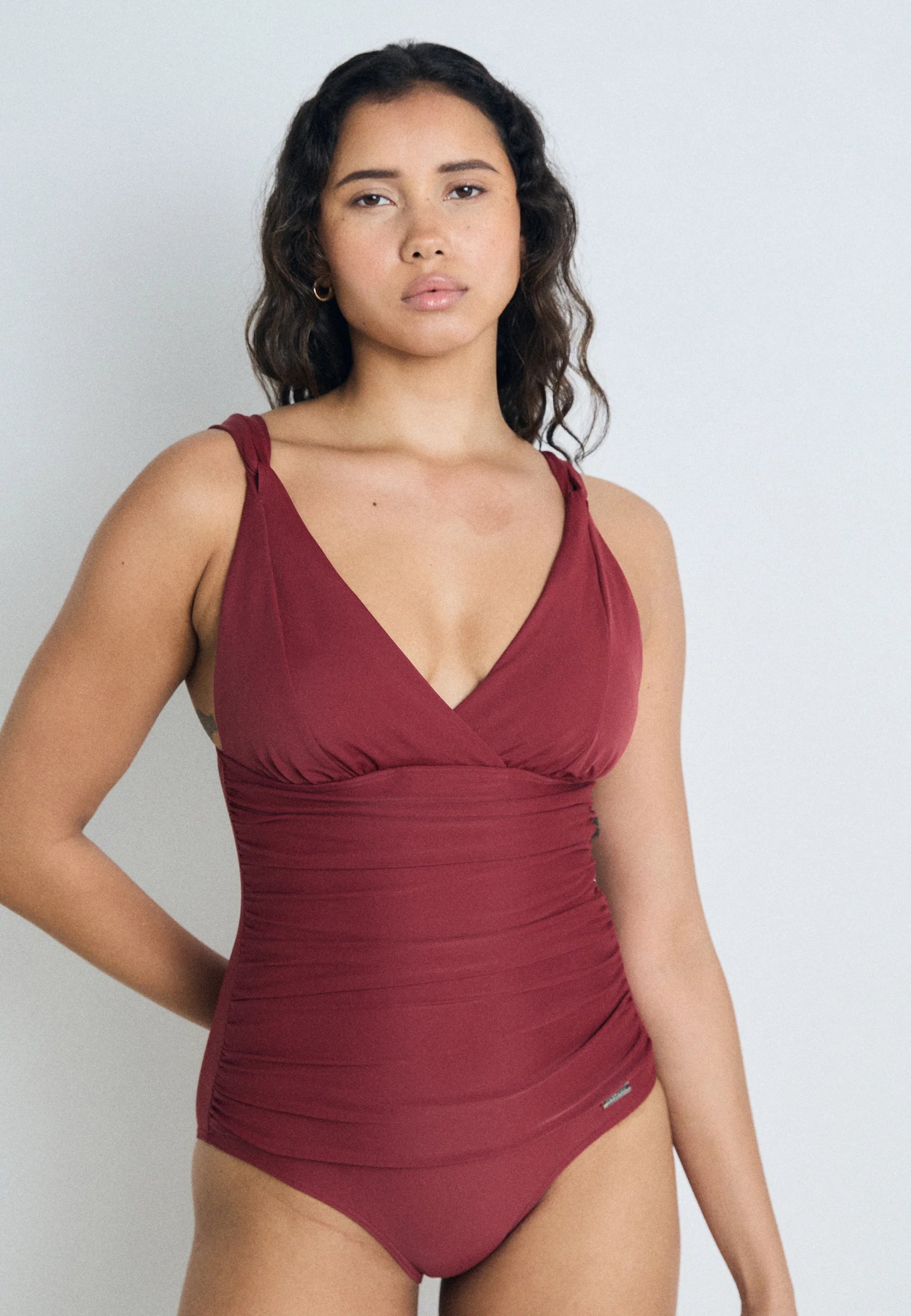 LASCANA Laura Swimsuit – Rust Red