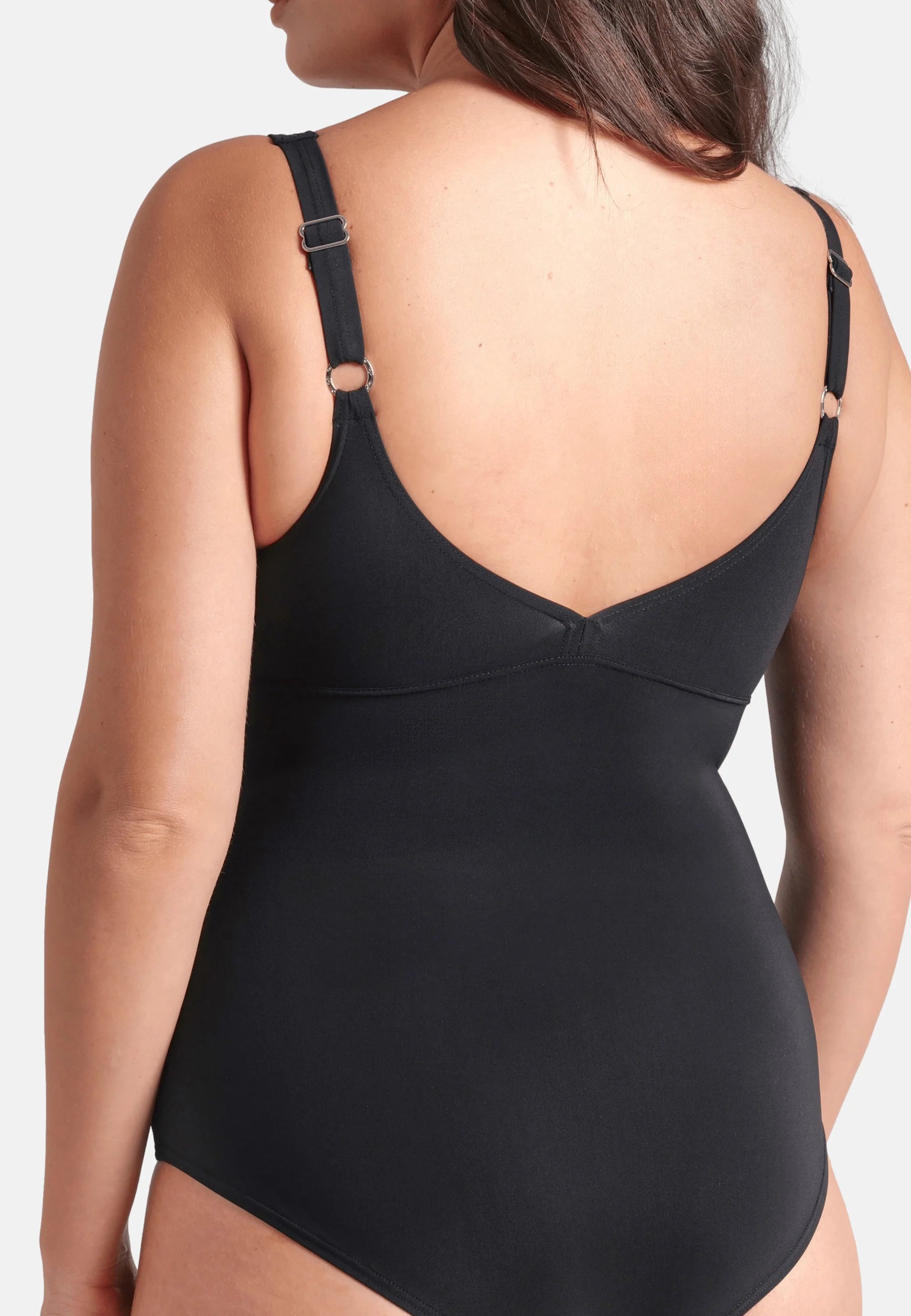 Arena Shapewear Milena B-Cup One-Piece Swimsuit – Black