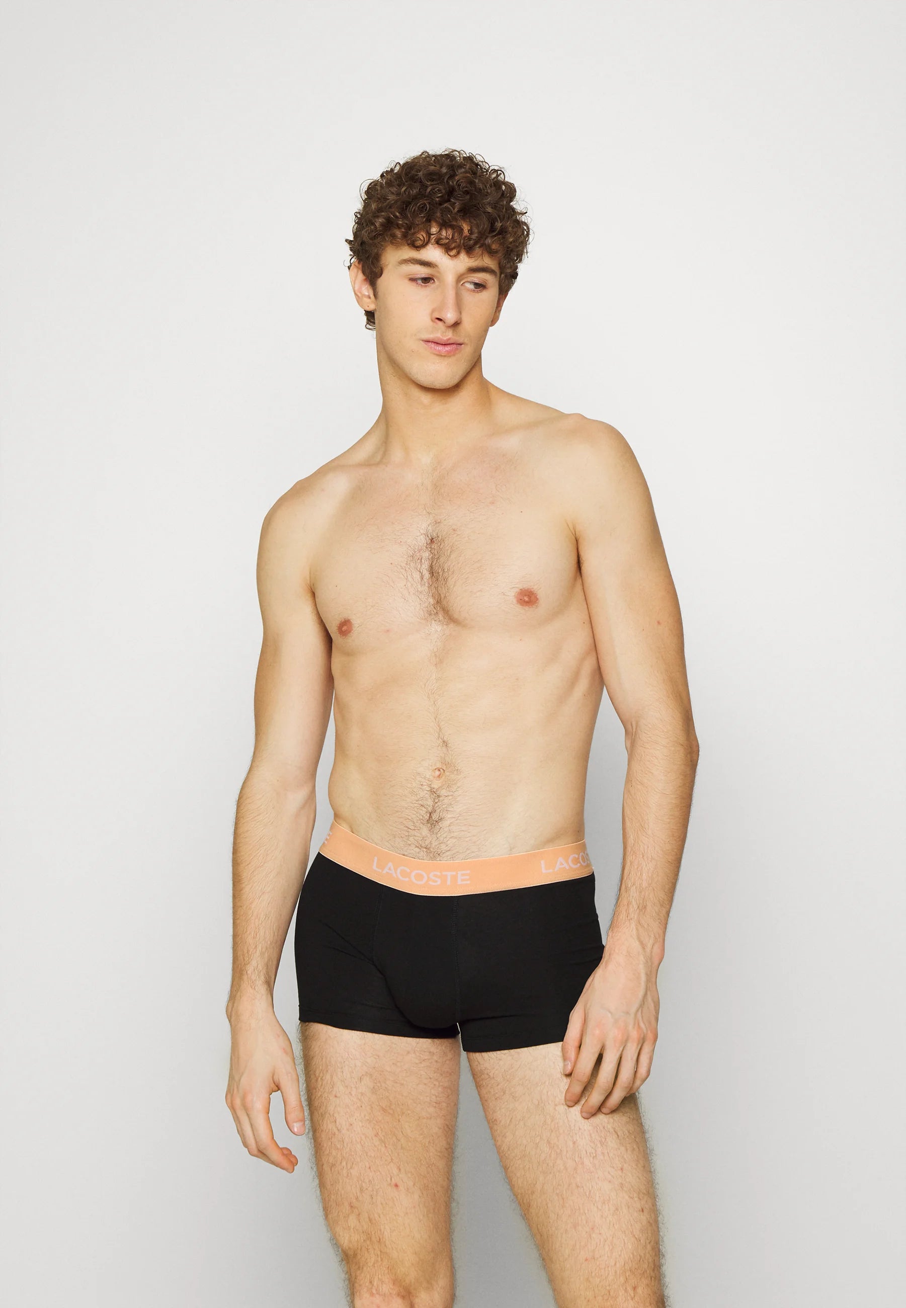 Lacoste Lot de 5 boxers stretch – Noir, Ledge, Reseda, Pastil