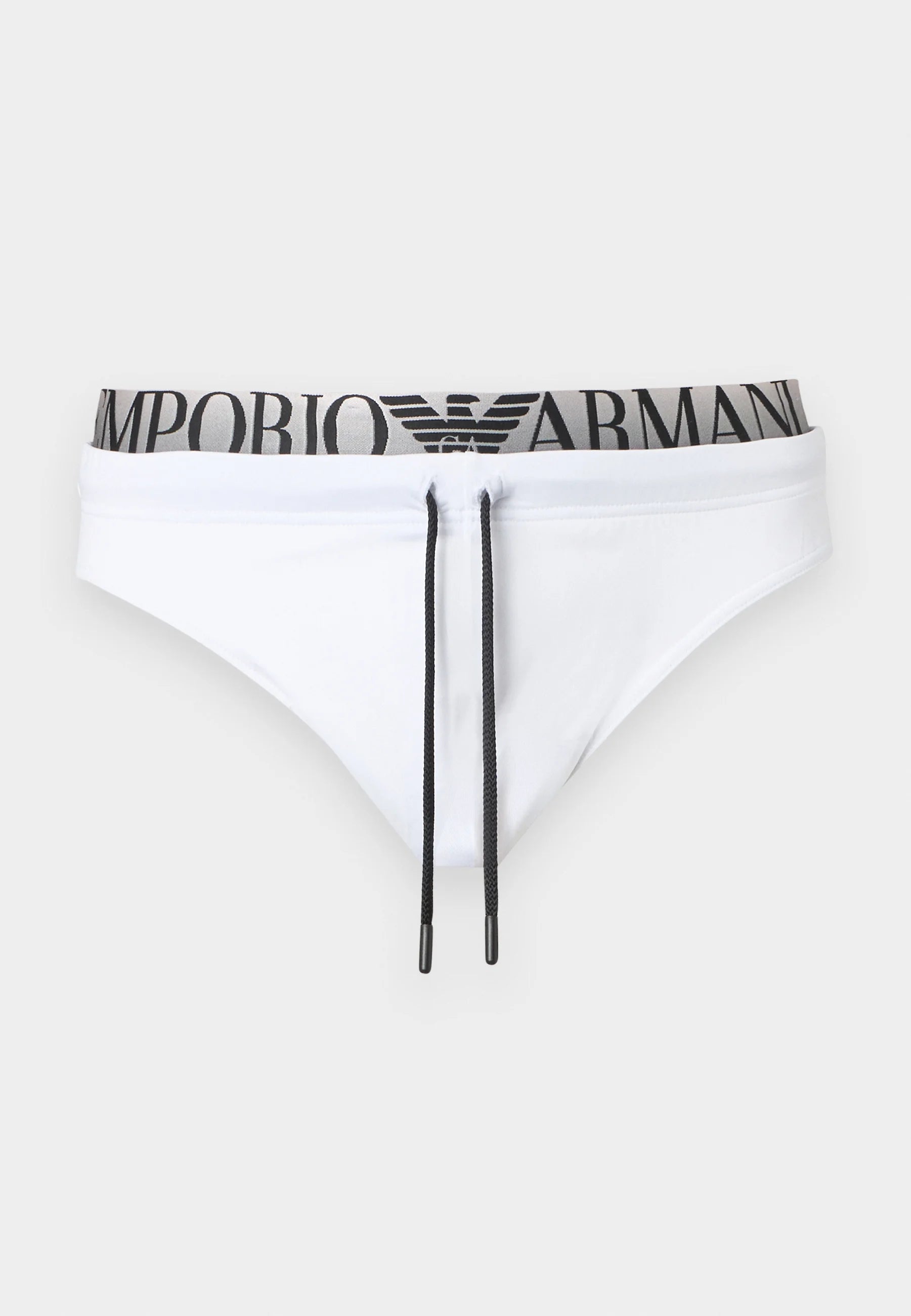 Plavecké kalhotky Emporio Armani EA7 Logoband – bílé