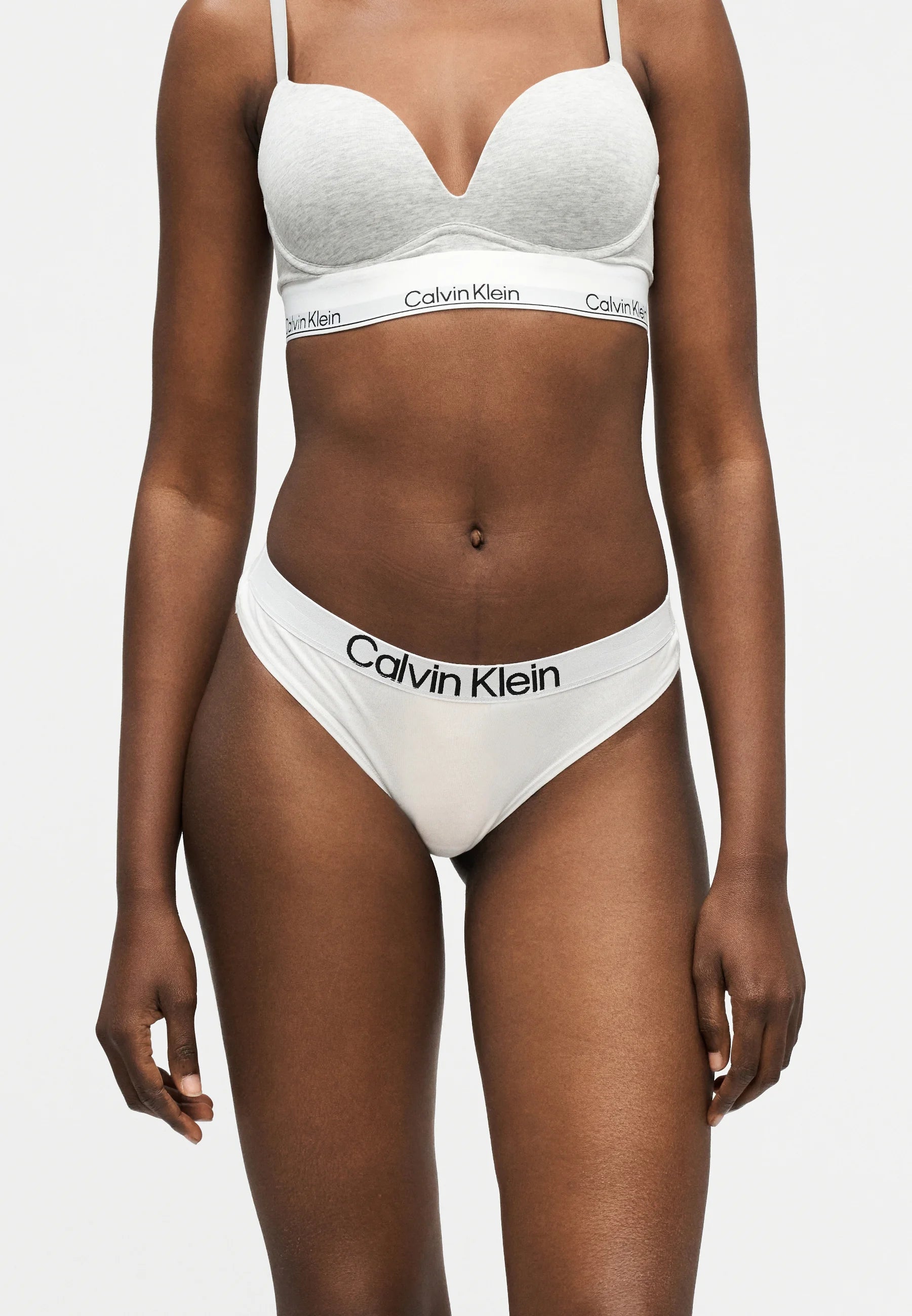 Calvin Klein Extra Soft 5-Pack Thongs – Shoreline, White, Grey, Blue