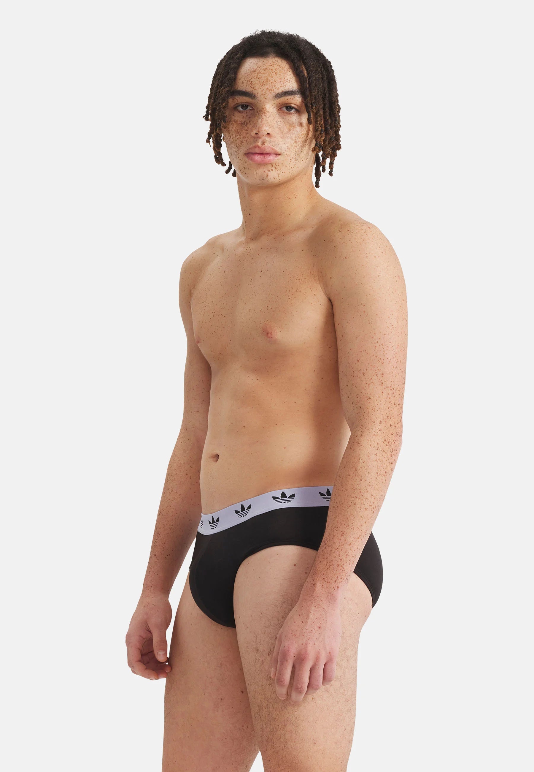 Adidas Originals 6 Pack Briefs – Black, Multicolor