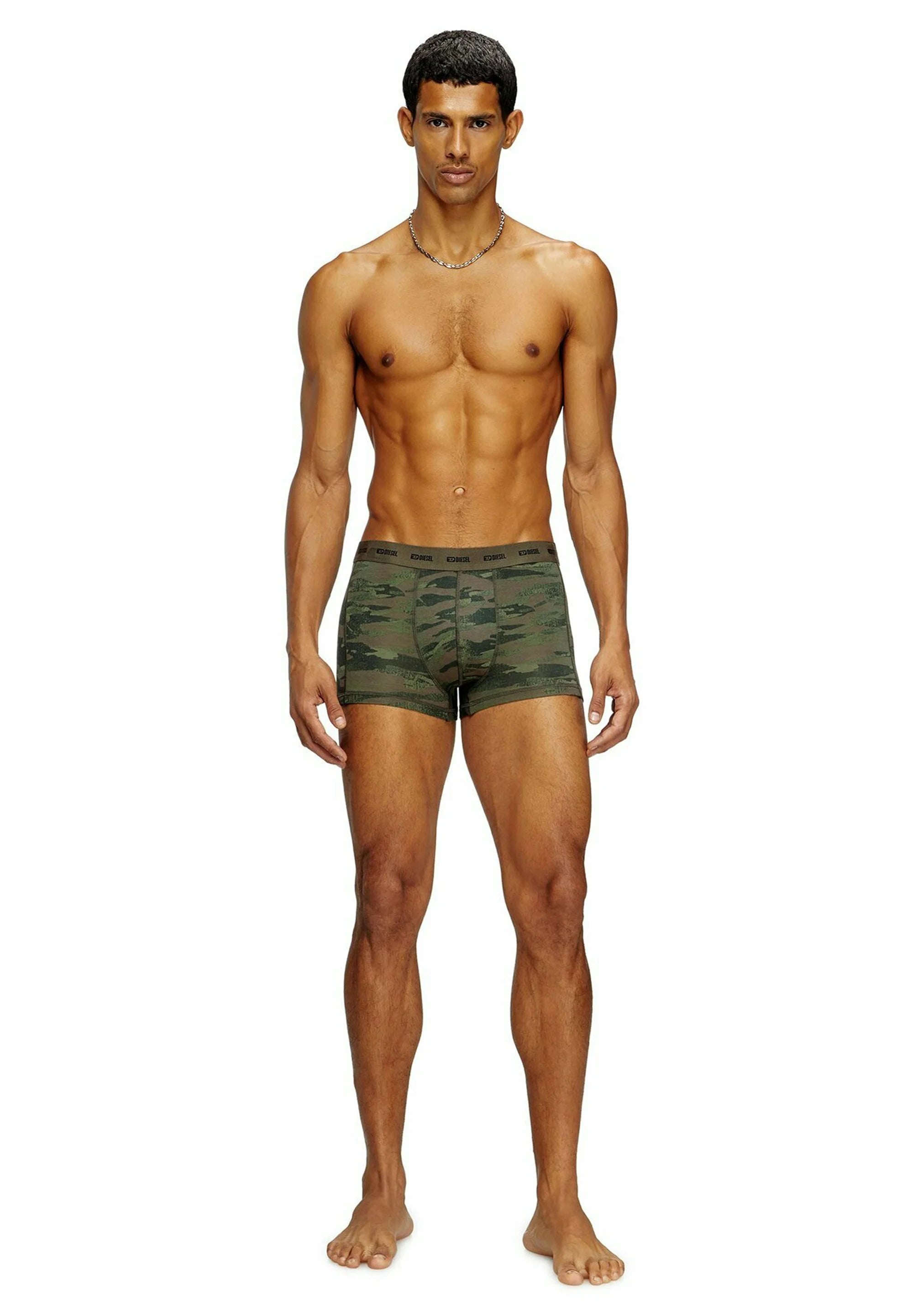 Diesel Damien UTLT 3 Pack Trunks – Black, Brown, Green