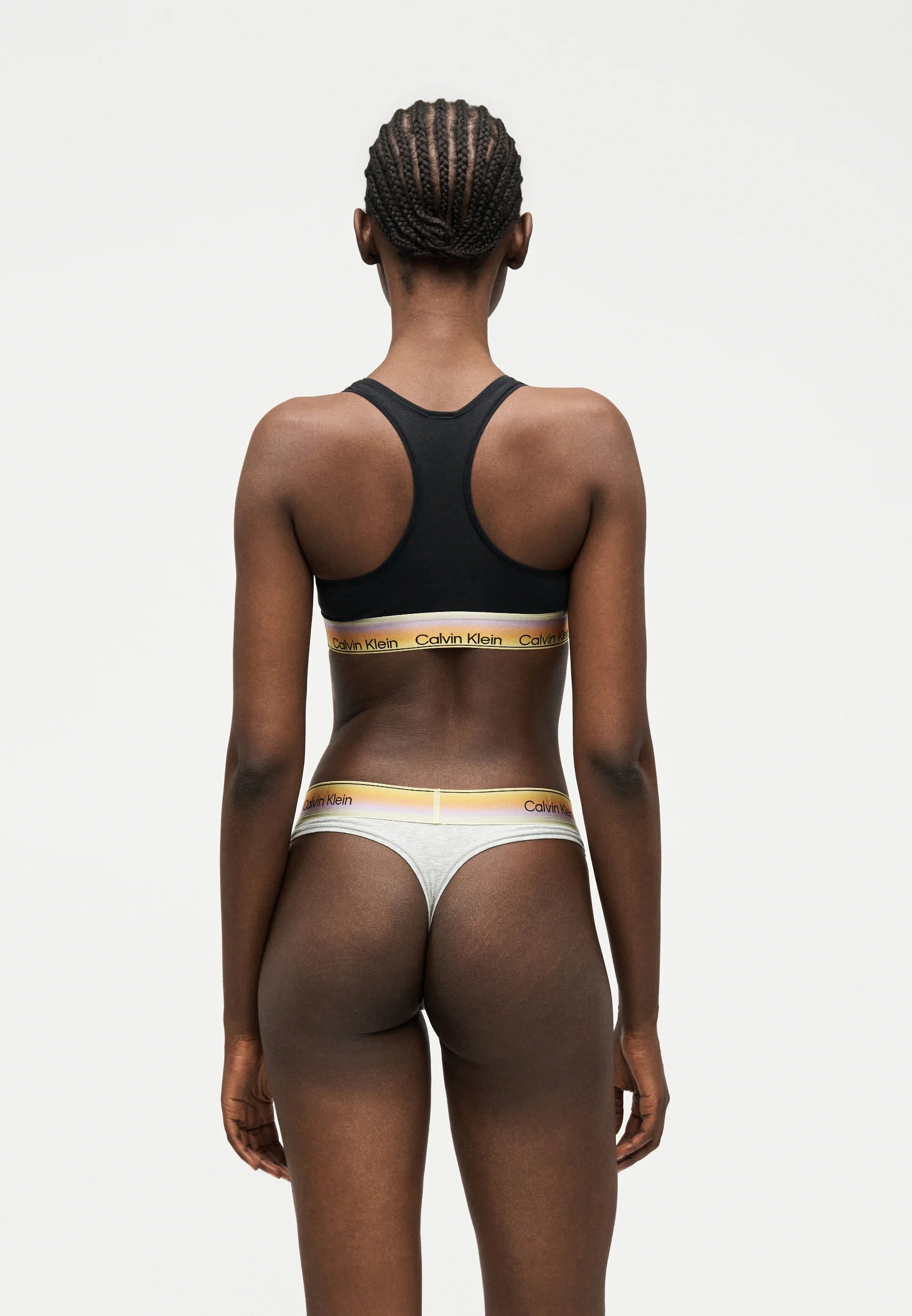 Soutien-gorge souple Bralette non doublé Calvin Klein Pride - Noir