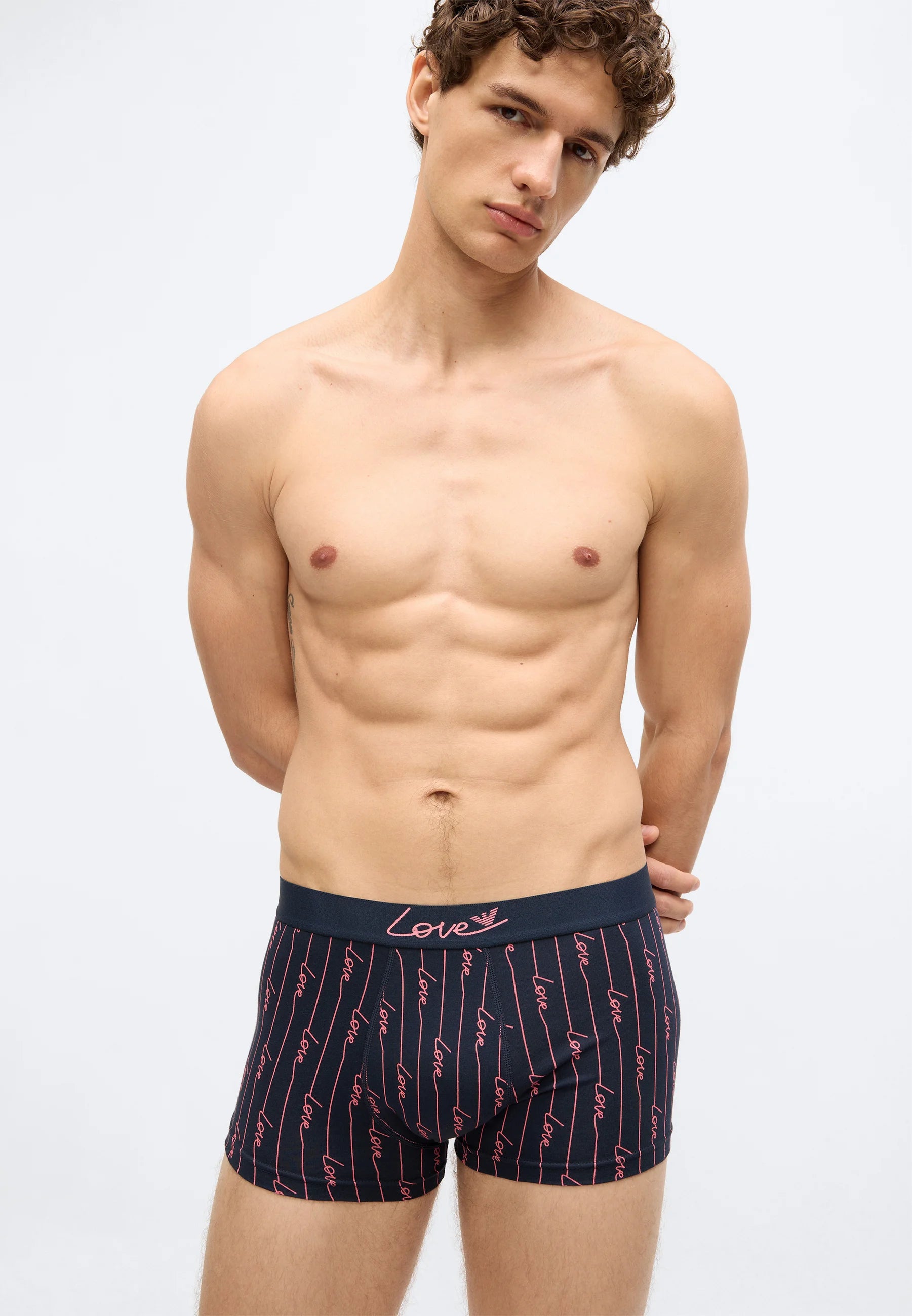 Emporio Armani VALENTINE Capsule Trunks 2 Pack – modrá