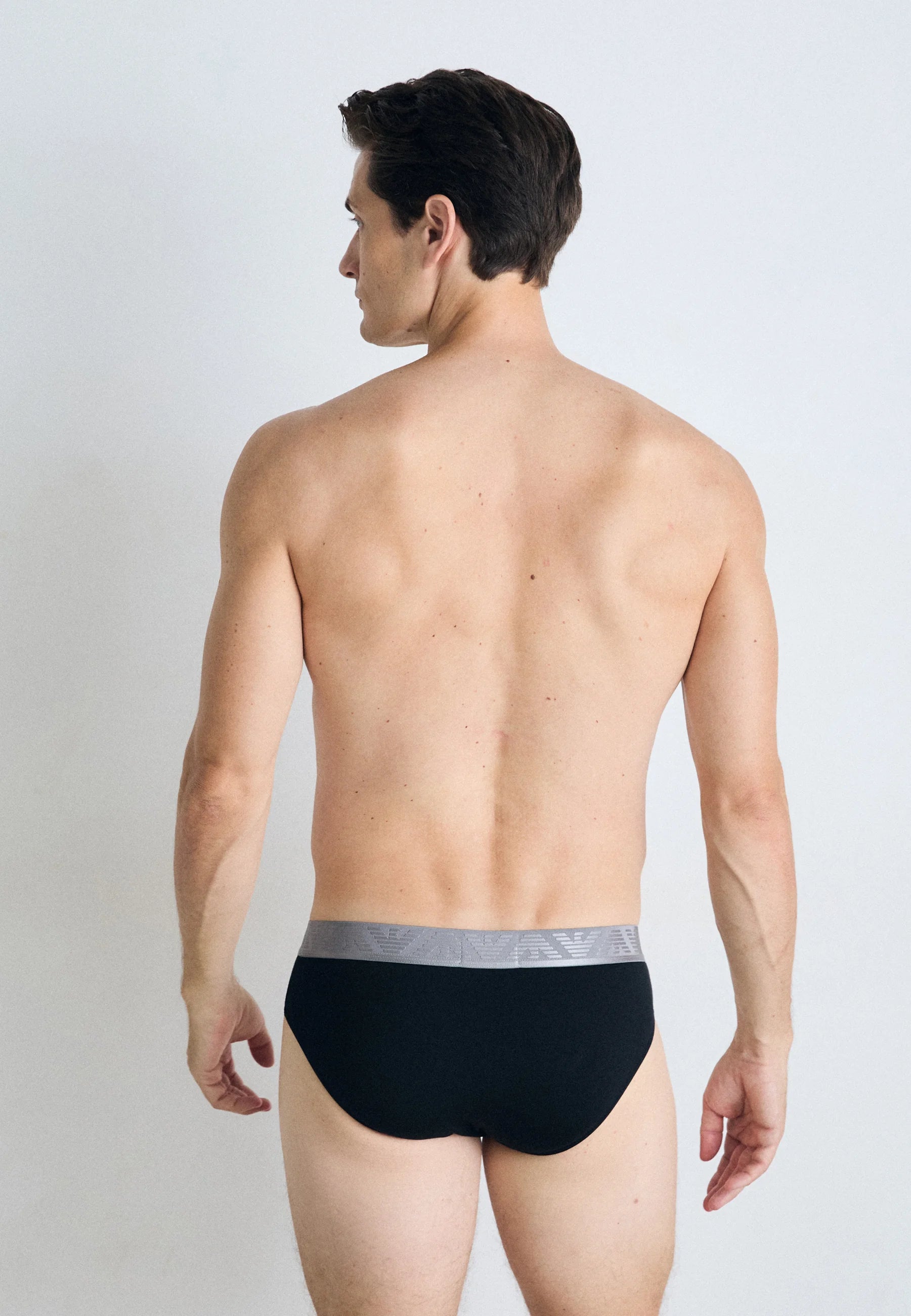 Emporio Armani Briefs 3 Pack – Black