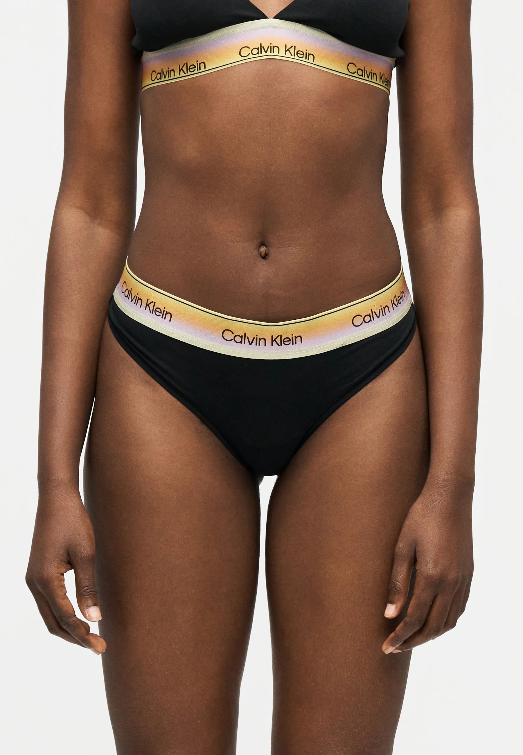 Calvin Klein Pride Thong – černá