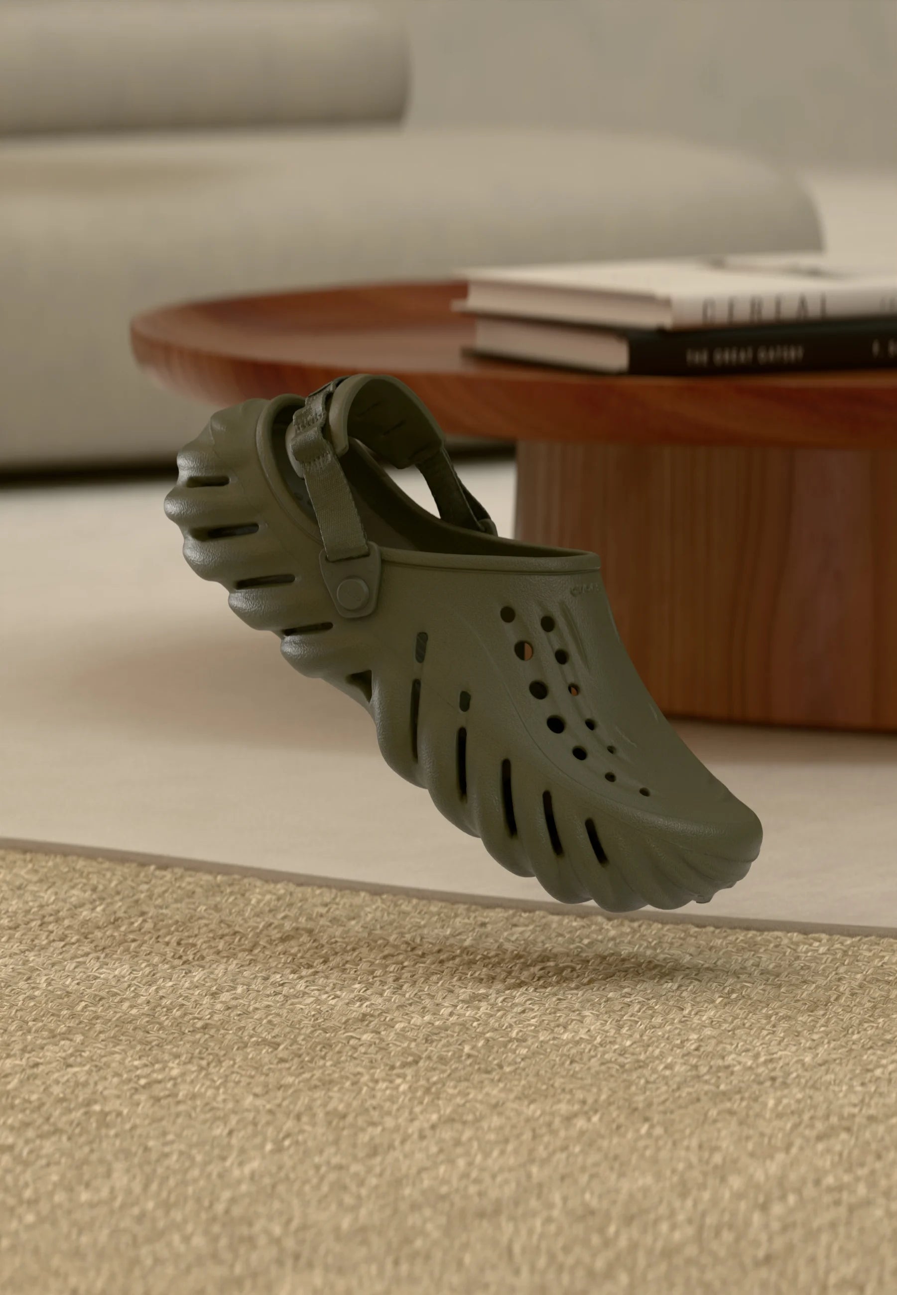 Crocs Echo Mules – Dusty Olive