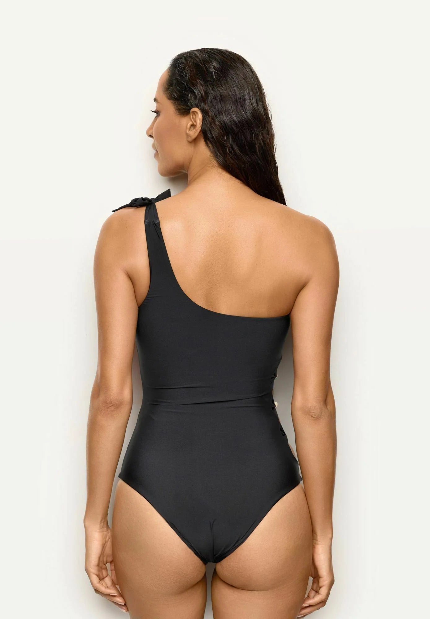 Yamamay Tahiti II Badeanzug – Schwarz geblümt